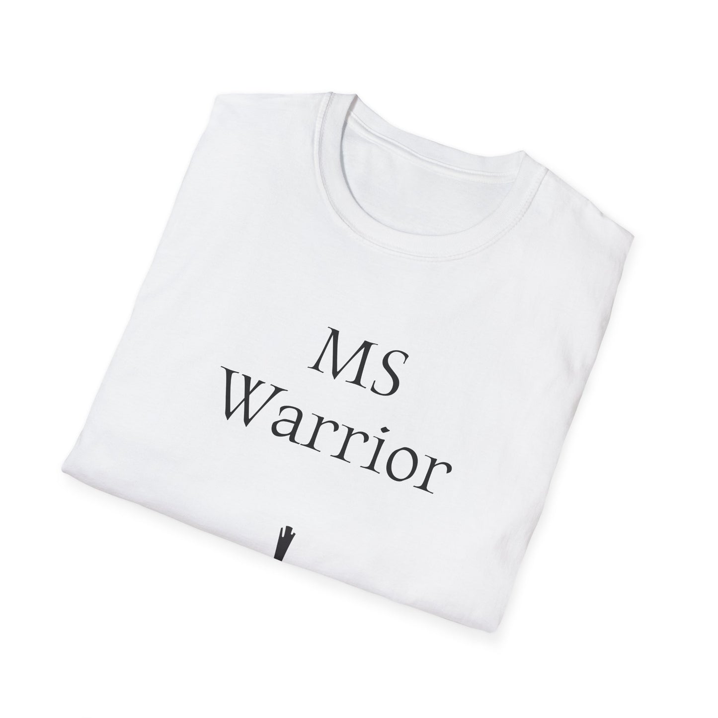 M.S. Warrior Unisex Softstyle T-Shirt - Empowering Battle for Women's Health