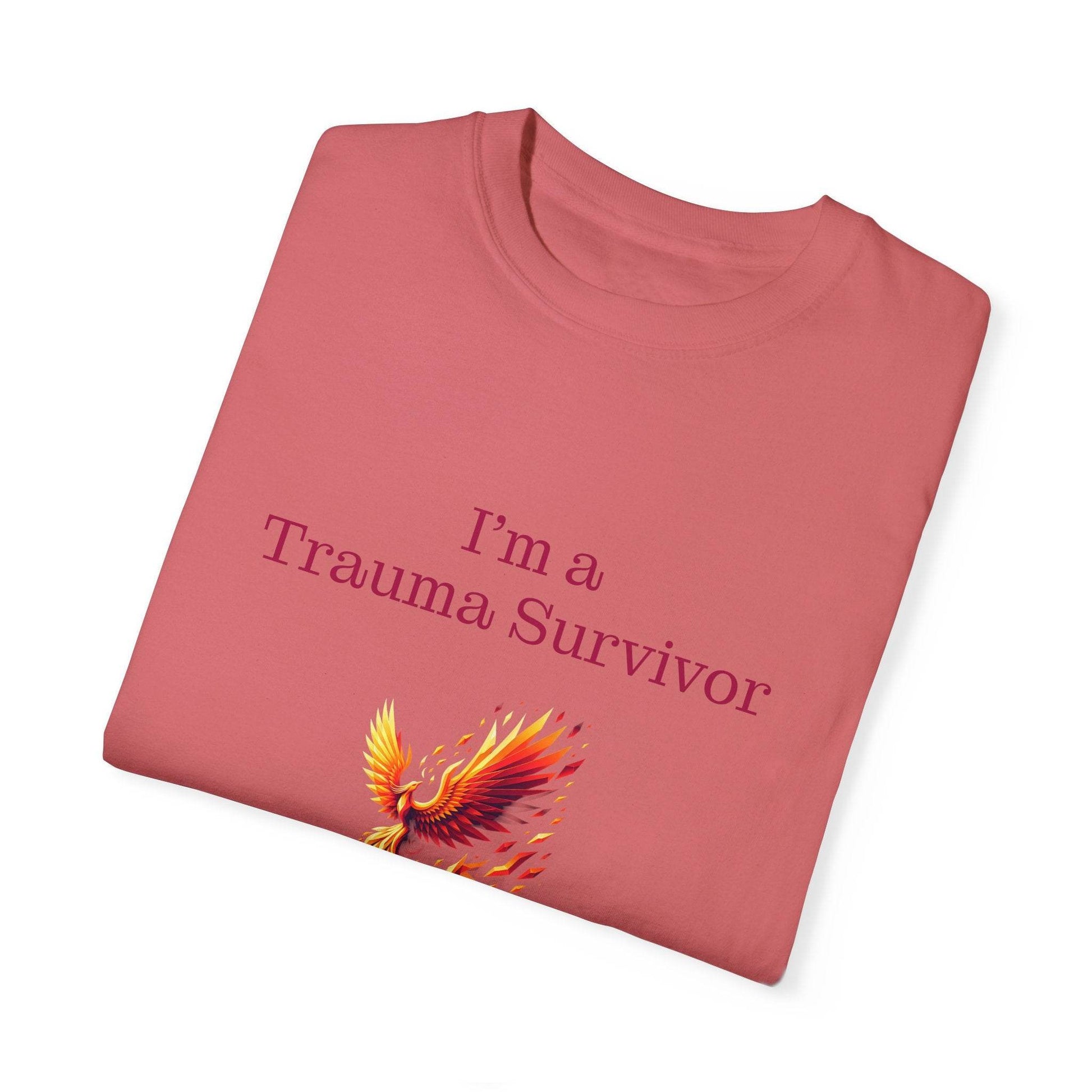 Trauma Survivor Unisex T-Shirt - Empowering Tee for Healthcare Awareness - The Dreamer's Bookshop.