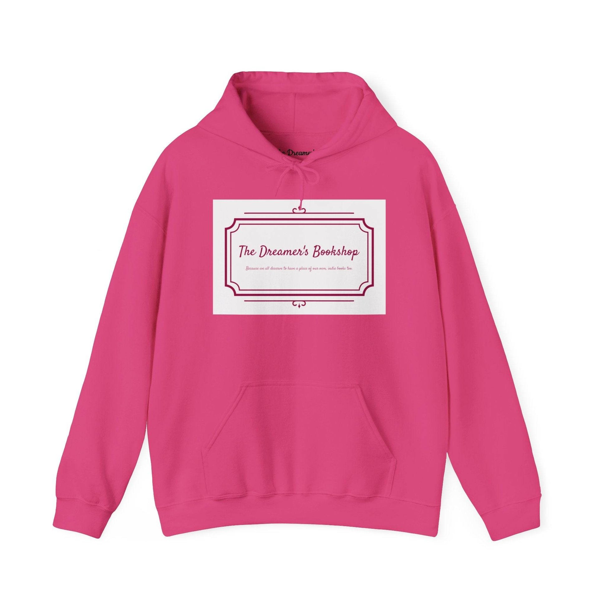 The Dreamer's Bookshop Unisex Hooded Sweatshirt - Cozy Literary Apparel - The Dreamer's Bookshop.