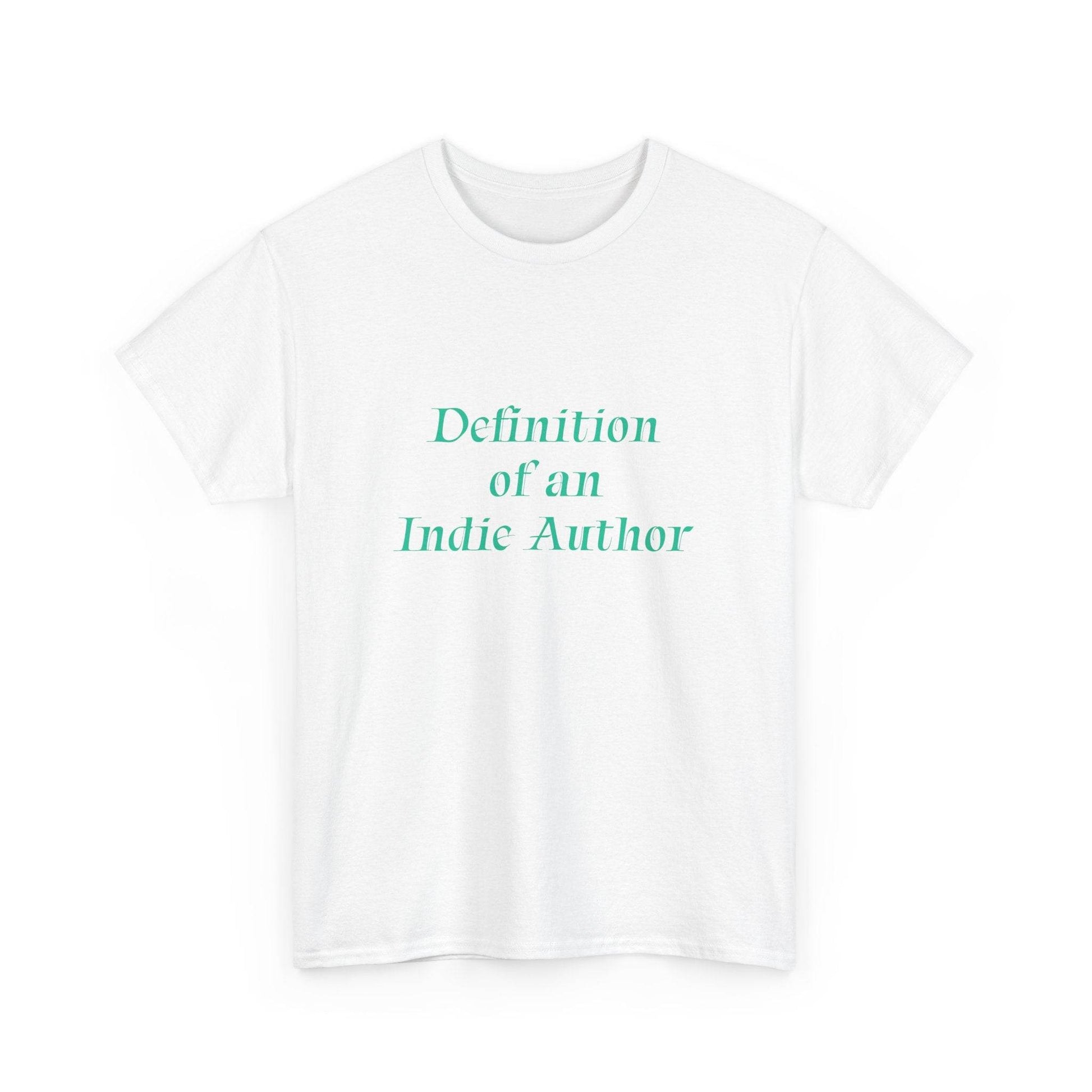 Indie Author - Unisex Heavy Cotton Tee - Creative Apparel - The Dreamer's Bookshop.