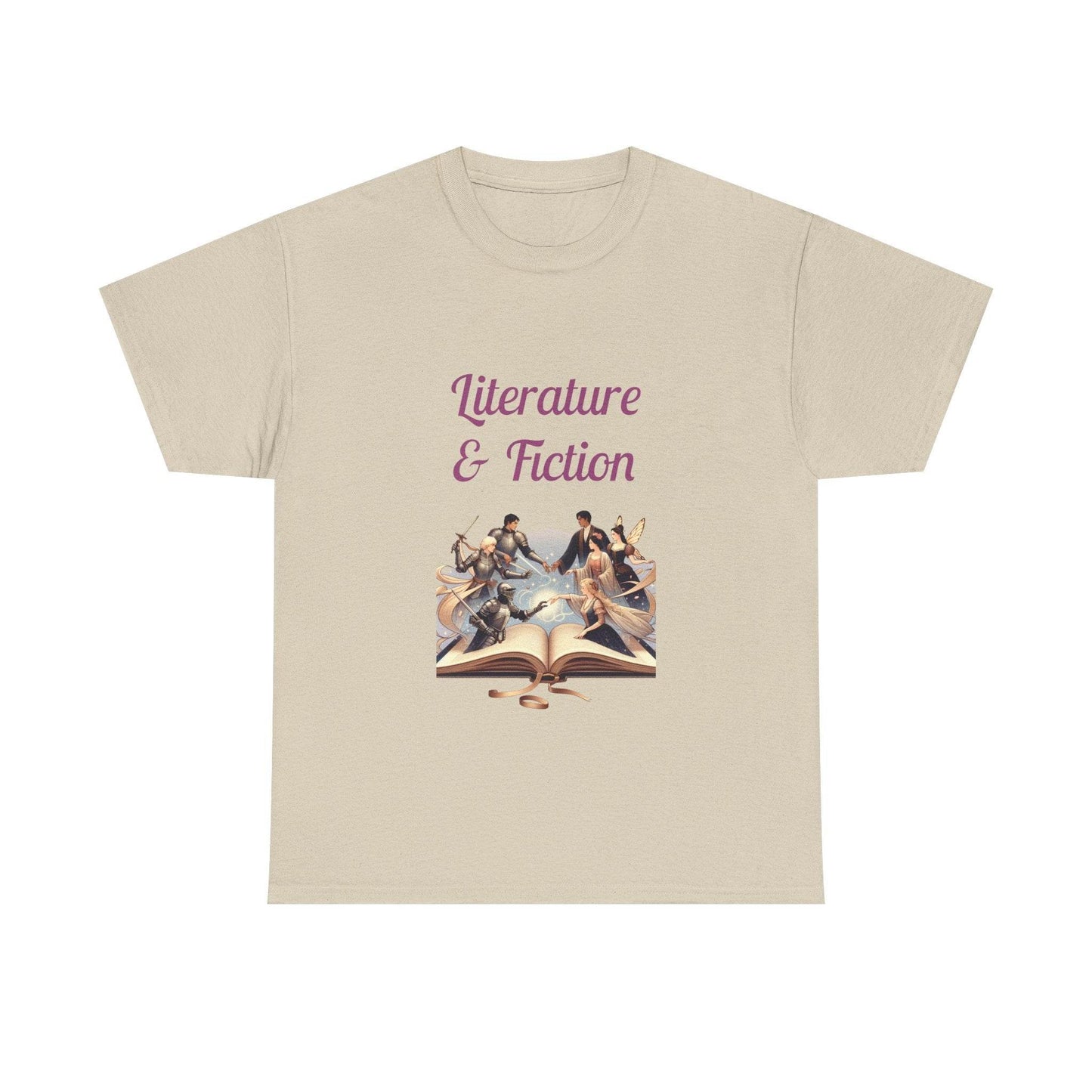 Fiction - Unisex Heavy Cotton Tee - Literature Books - The Dreamer's Bookshop.