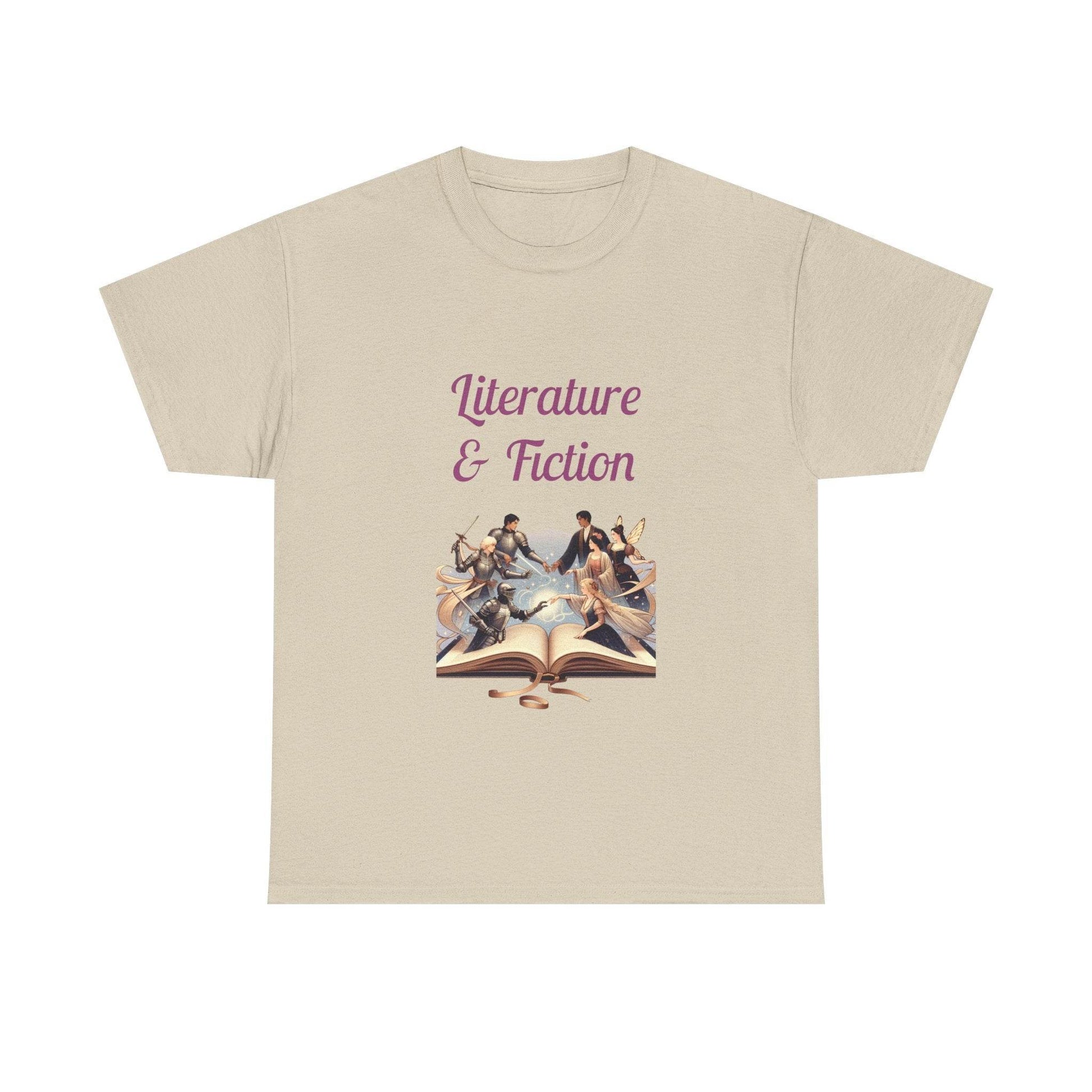 Fiction - Unisex Heavy Cotton Tee - Literature Books - The Dreamer's Bookshop.