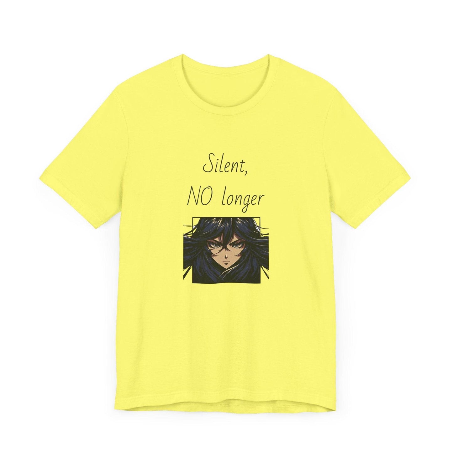 Silent, NO longer Inspirational T-Shirt | Unisex Short Sleeve Tee - The Dreamer's Bookshop.