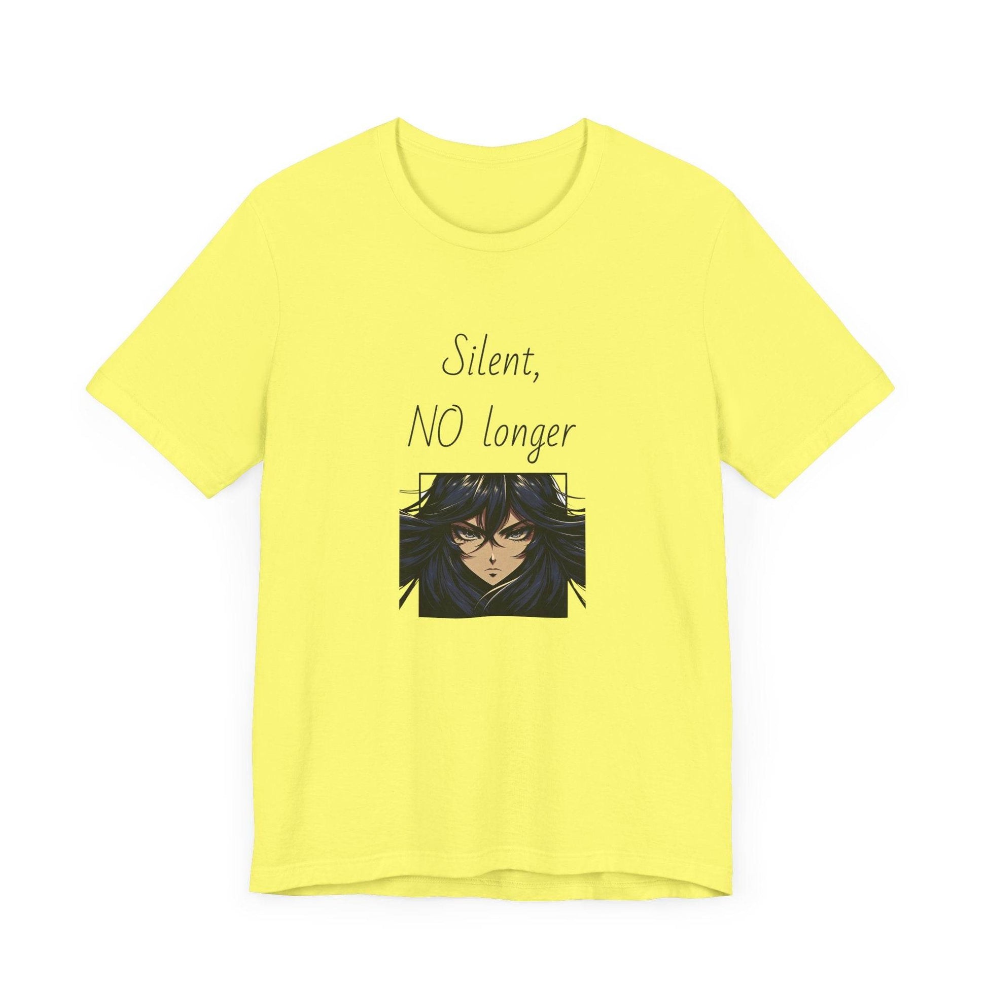 Silent, NO longer Inspirational T-Shirt | Unisex Short Sleeve Tee - The Dreamer's Bookshop.