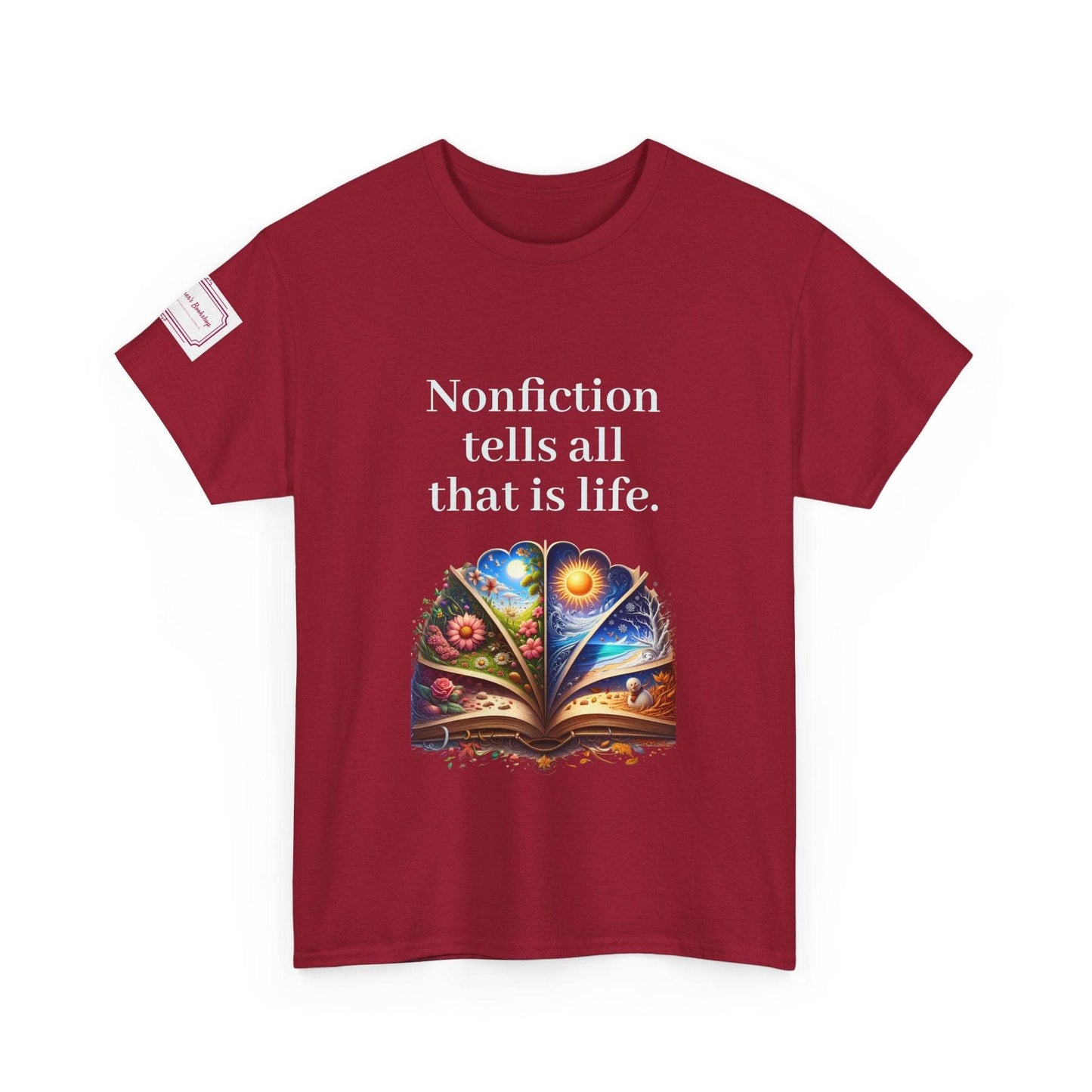 All that is Life - Graphic Unisex Heavy Cotton Tee - Nonfiction Books - The Dreamer's Bookshop.