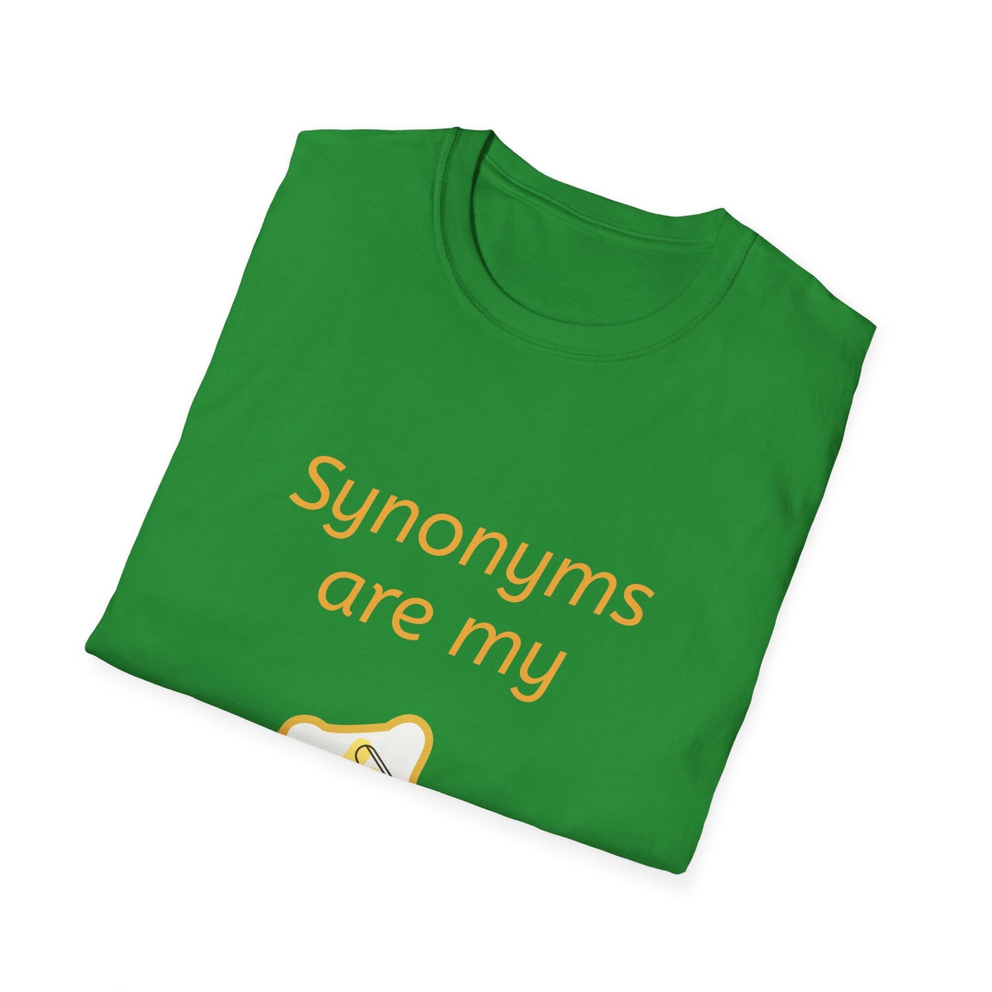 Funny "Synonyms Are My Jam" T-Shirt for Word Lovers - The Dreamer's Bookshop.