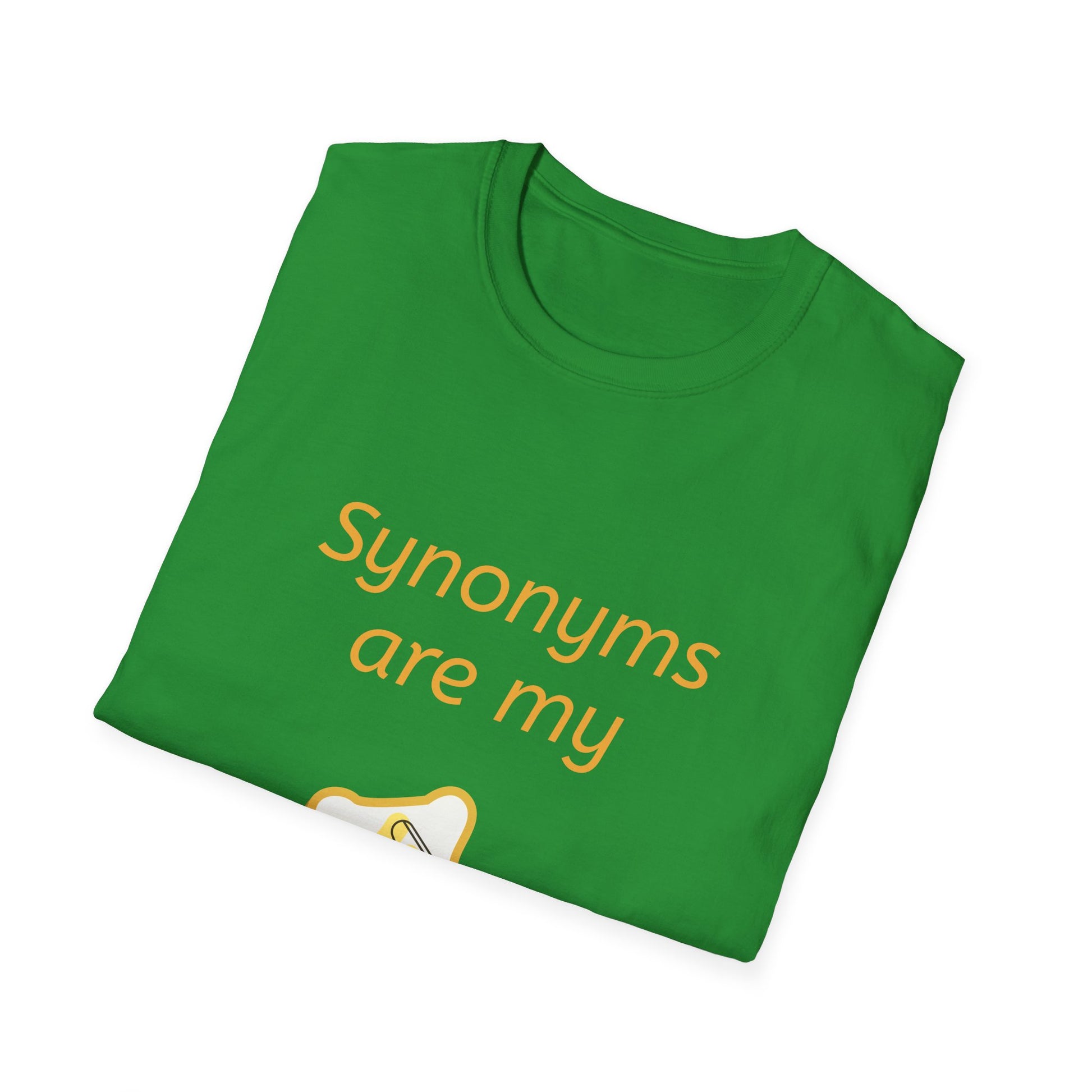 Funny "Synonyms Are My Jam" T-Shirt for Word Lovers - The Dreamer's Bookshop.