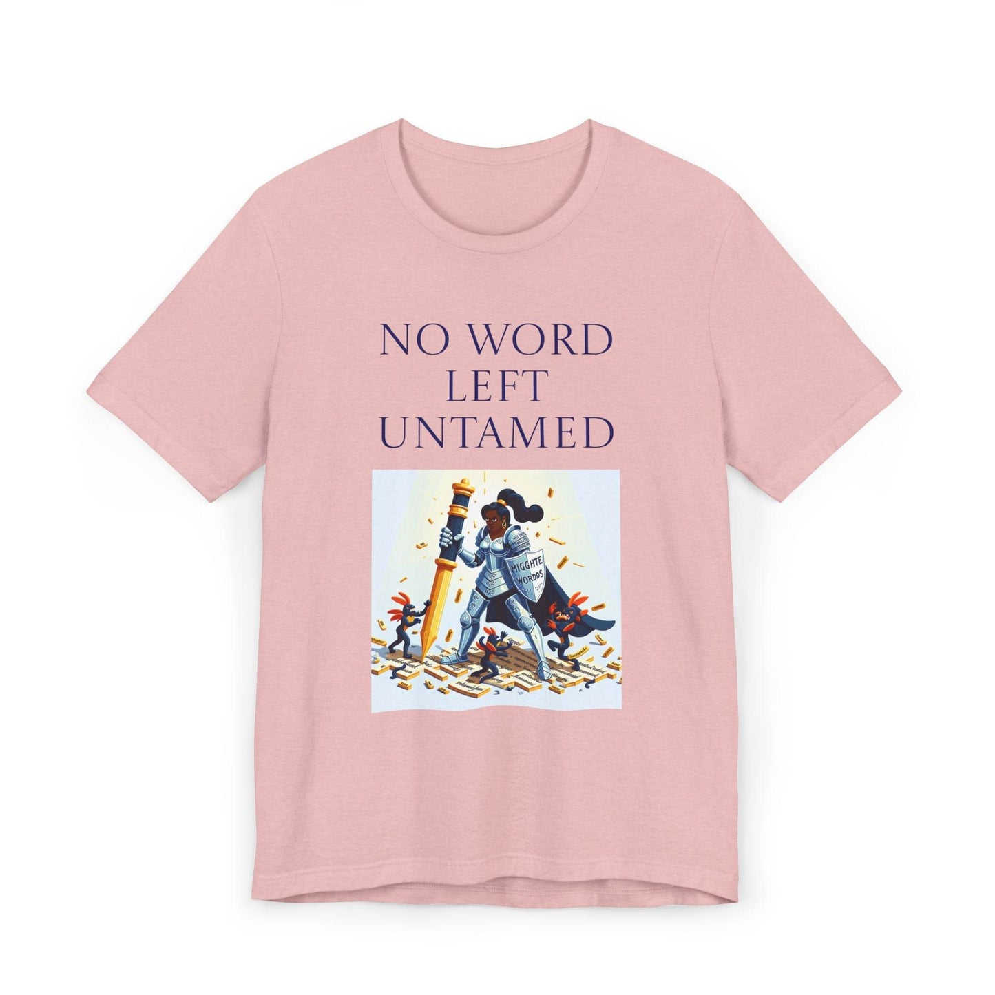 Unisex Jersey T-Shirt - No Word - The Dreamer's Bookshop.