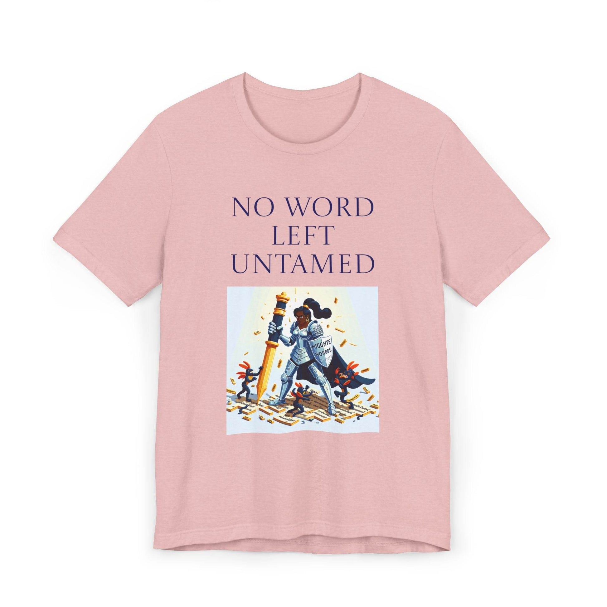 Unisex Jersey T-Shirt - No Word - The Dreamer's Bookshop.