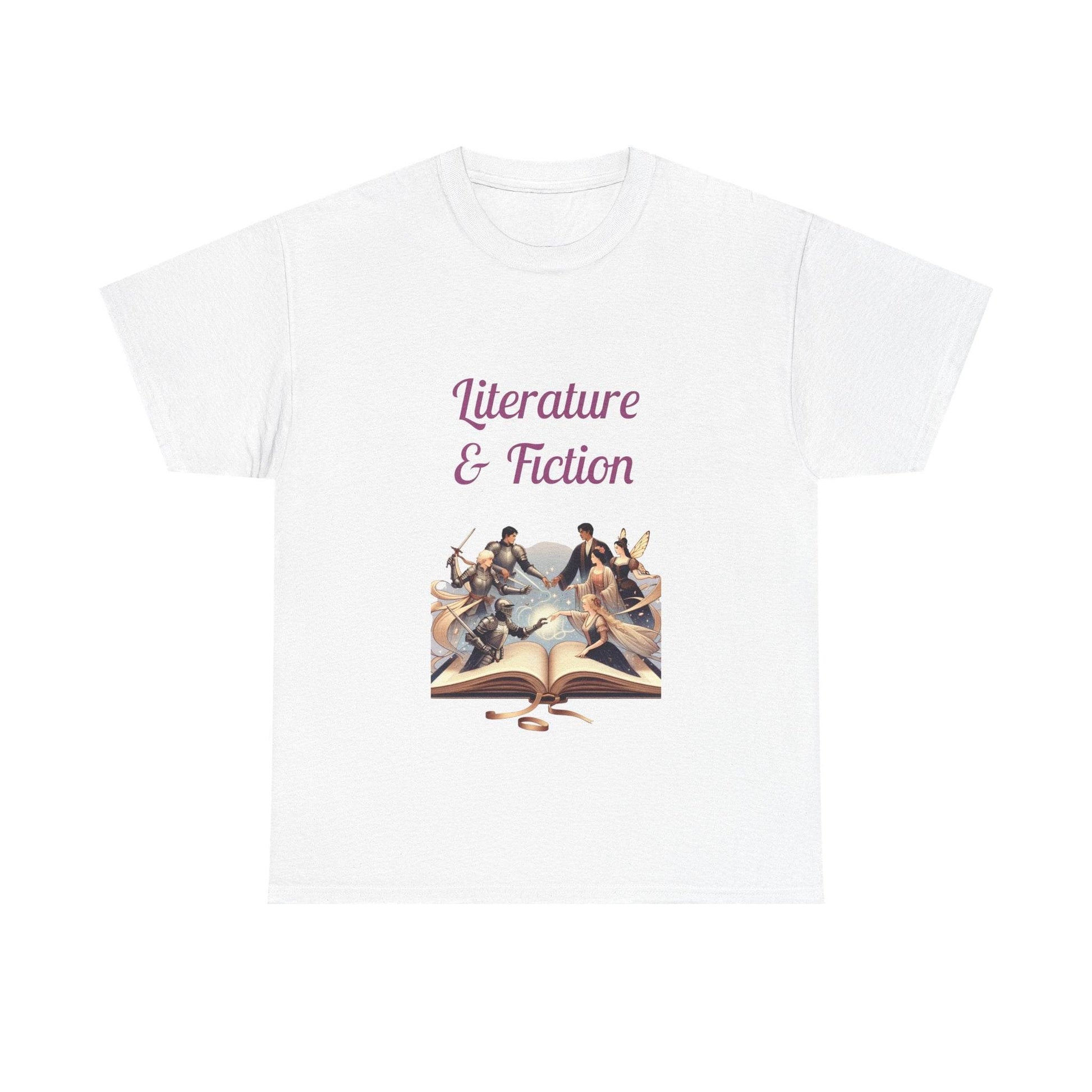 Fiction - Unisex Heavy Cotton Tee - Literature Books - The Dreamer's Bookshop.