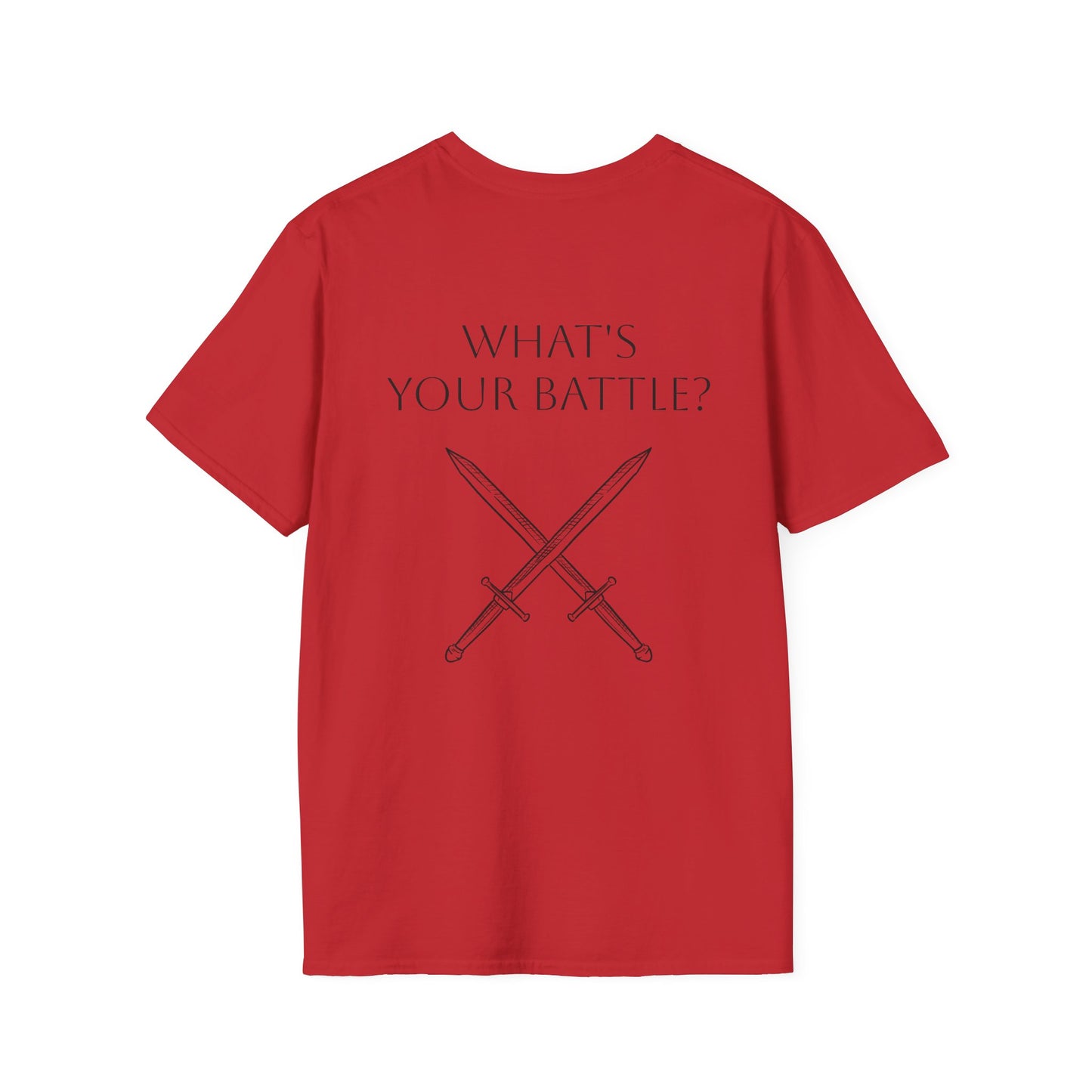 Anxiety Warrior Unisex Softstyle T-Shirt - What's Your Battle?