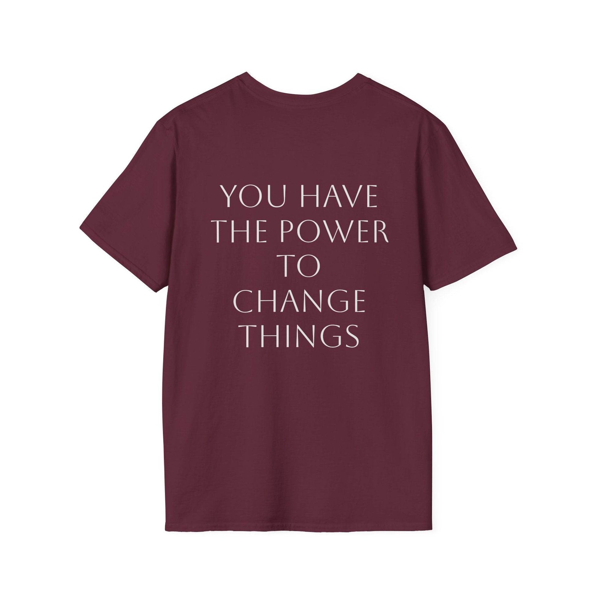 Unisex Softstyle T-Shirt - 'Mindset' & 'Books Take Me Places Far & Beyond' - The Dreamer's Bookshop.