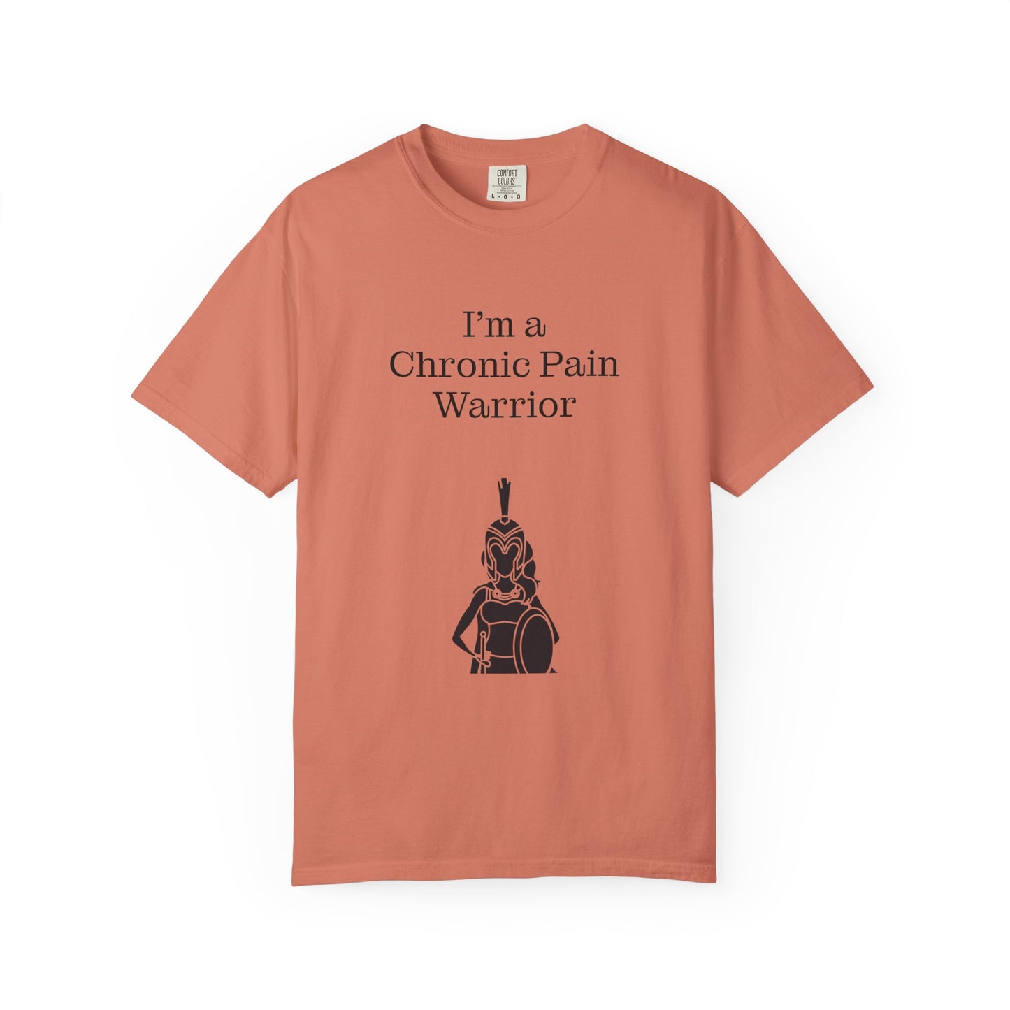 Chronic Pain Warrior Unisex Garment-Dyed T-Shirt - Empowering Supportive Apparel