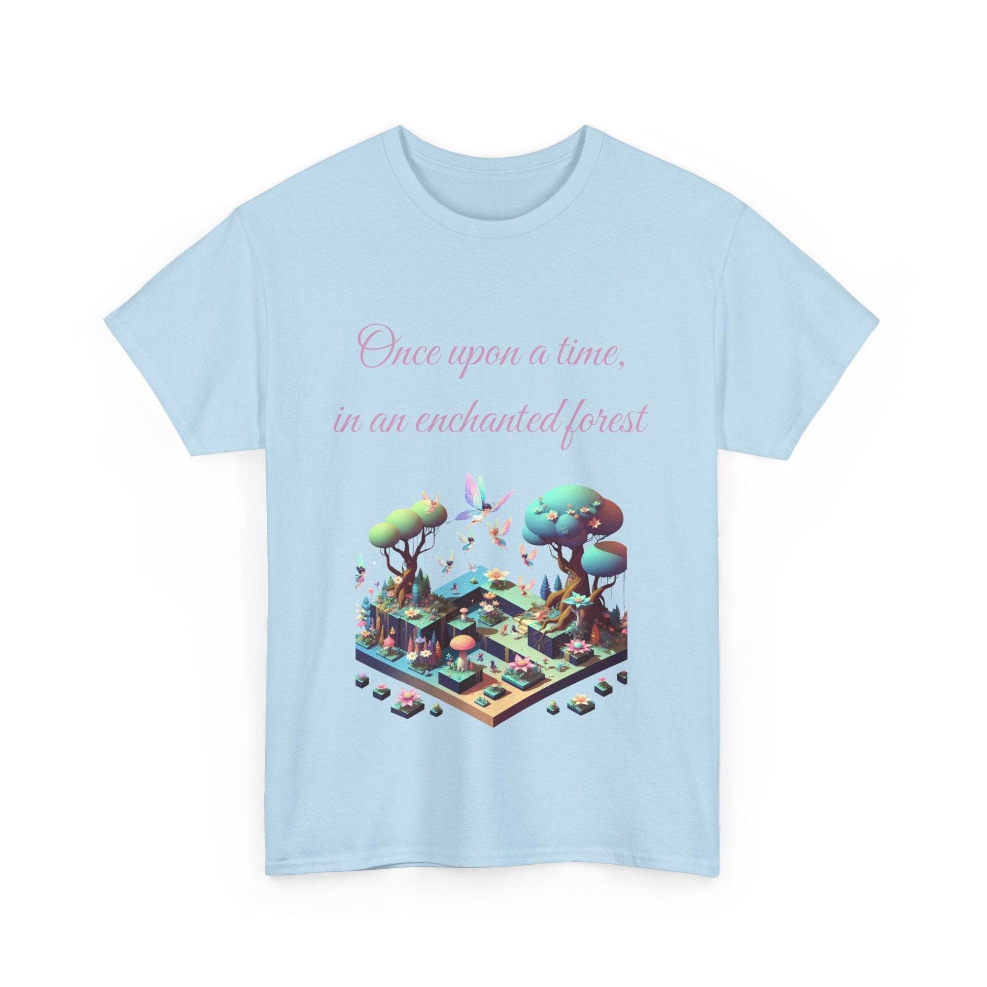 Enchanted Forest - A Unisex Heavy Cotton Tee - Perfect for Book Lovers - The Dreamer's Bookshop.