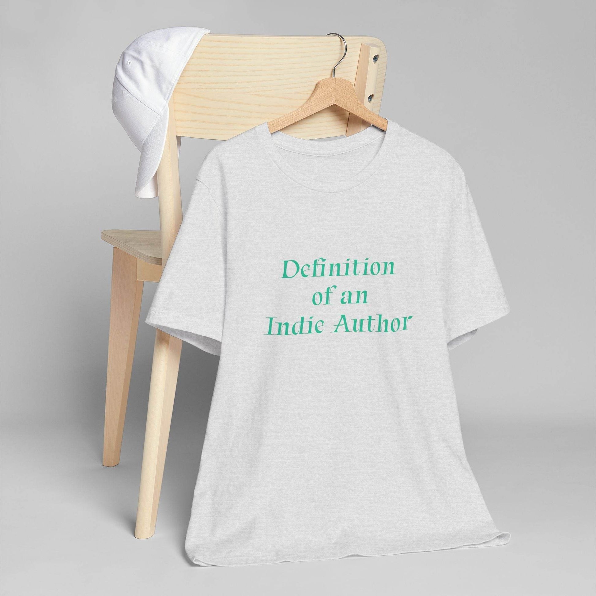 Unisex Jersey T-Shirt - 'Indie Author' Inspirational - The Dreamer's Bookshop.