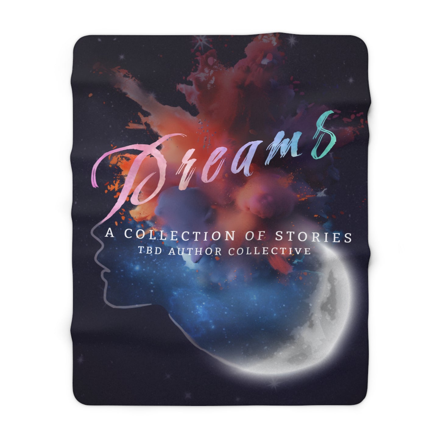 Cozy Sherpa Fleece Blanket - Dreams Cover Design