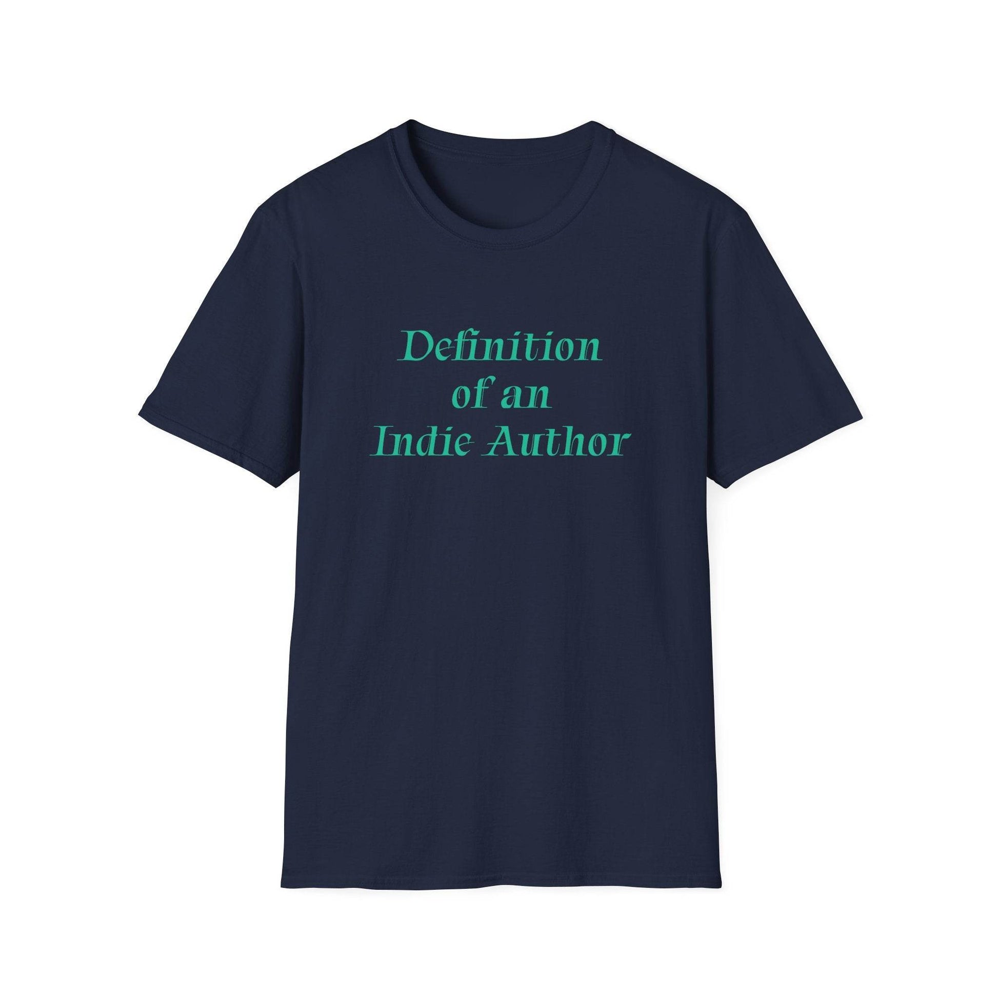 Unisex Softstyle T-Shirt - 'Indie Author' Inspirational - The Dreamer's Bookshop.