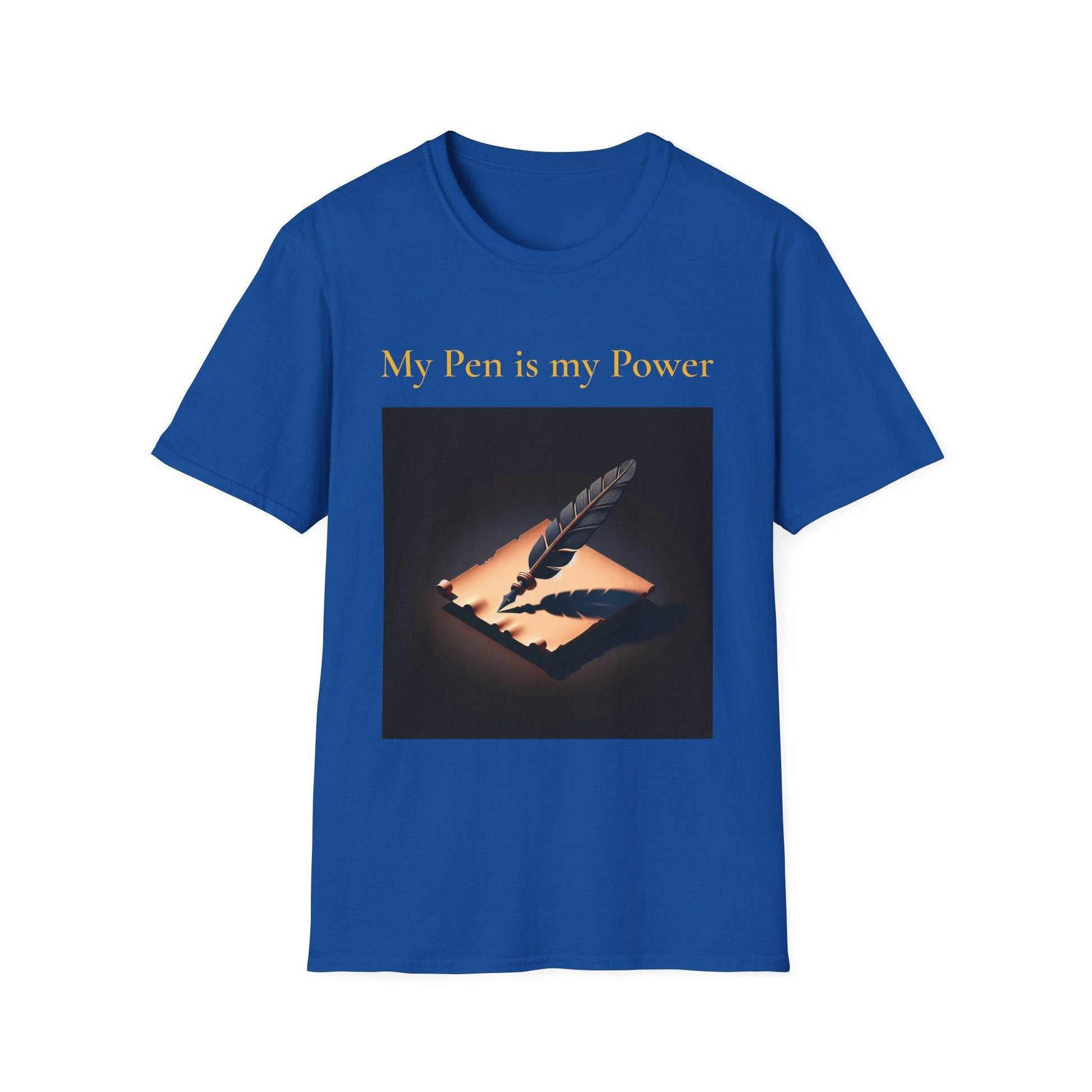 Unisex Softstyle T-Shirt - 'My Pen' - The Dreamer's Bookshop.
