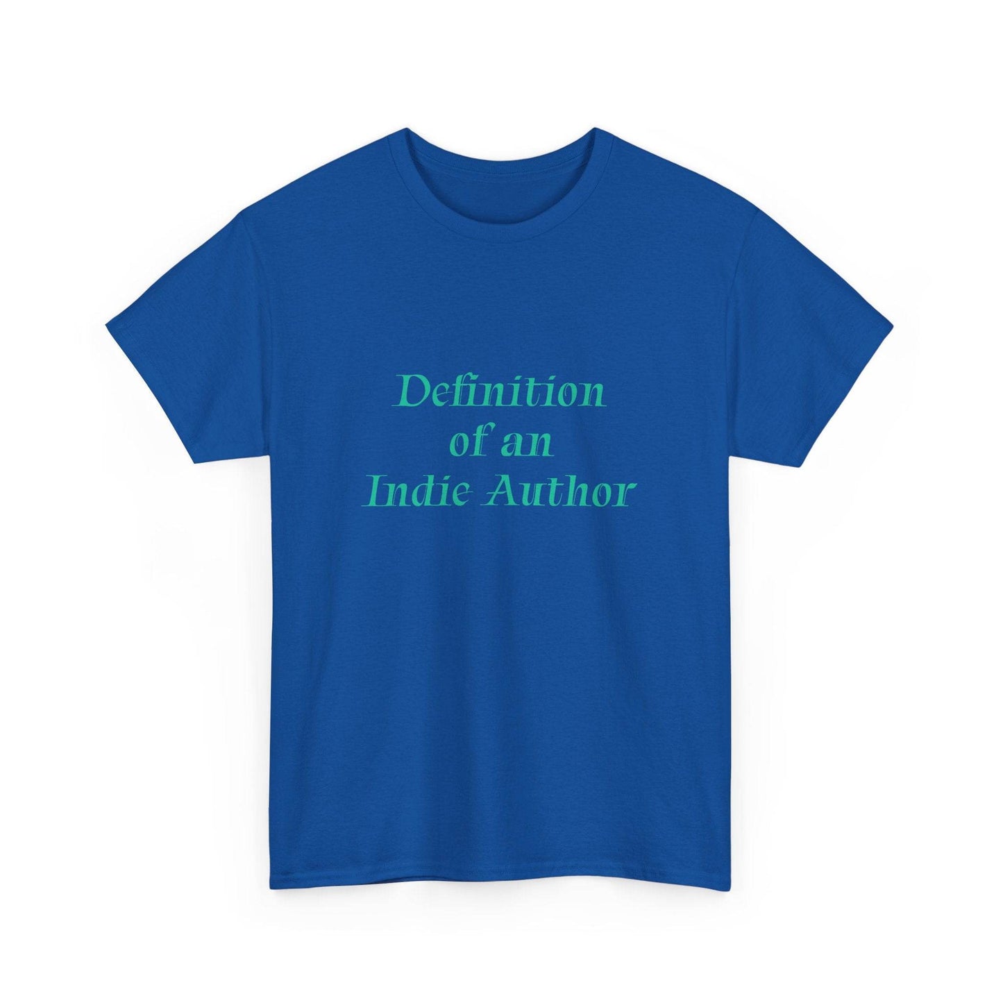 Indie Author - Unisex Heavy Cotton Tee - Creative Apparel - The Dreamer's Bookshop.