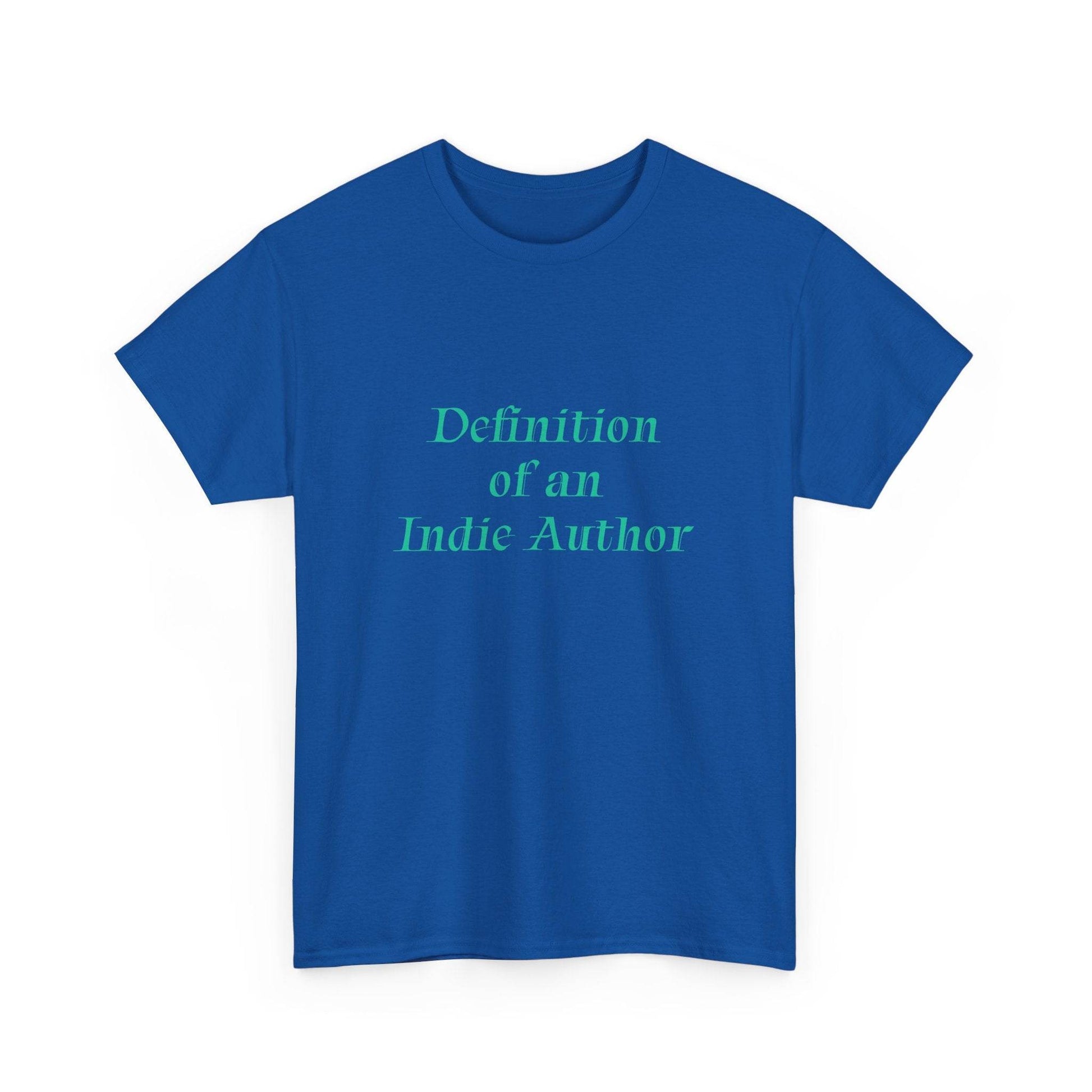 Indie Author - Unisex Heavy Cotton Tee - Creative Apparel - The Dreamer's Bookshop.
