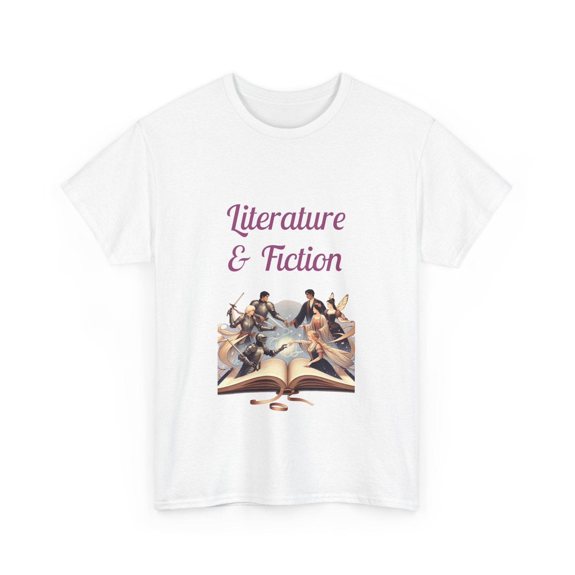 Fiction - Unisex Heavy Cotton Tee - Literature Books - The Dreamer's Bookshop.