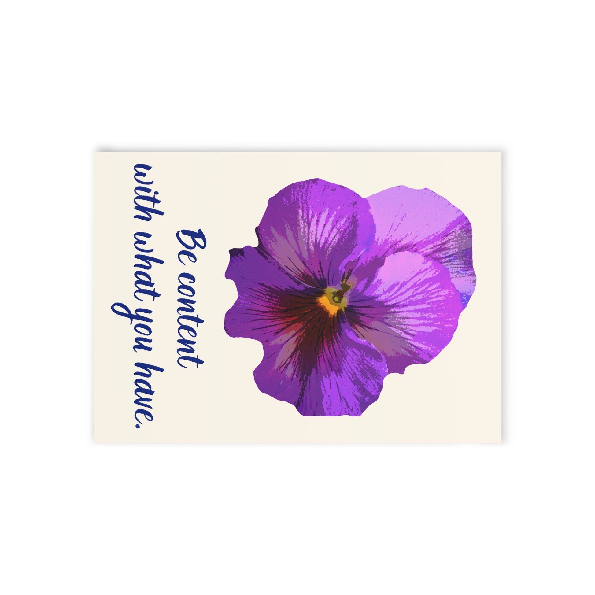 The Dreamer's Bookshop - Love Yourself Card "Be Content" - The Dreamer's Bookshop.