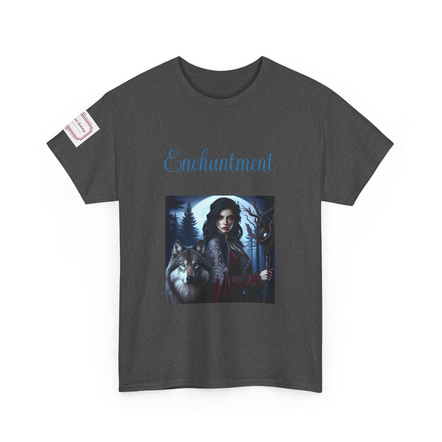 Enchanting Forest Unisex Heavy Cotton Tee - Perfect for Mystical Occasions - The Dreamer's Bookshop.