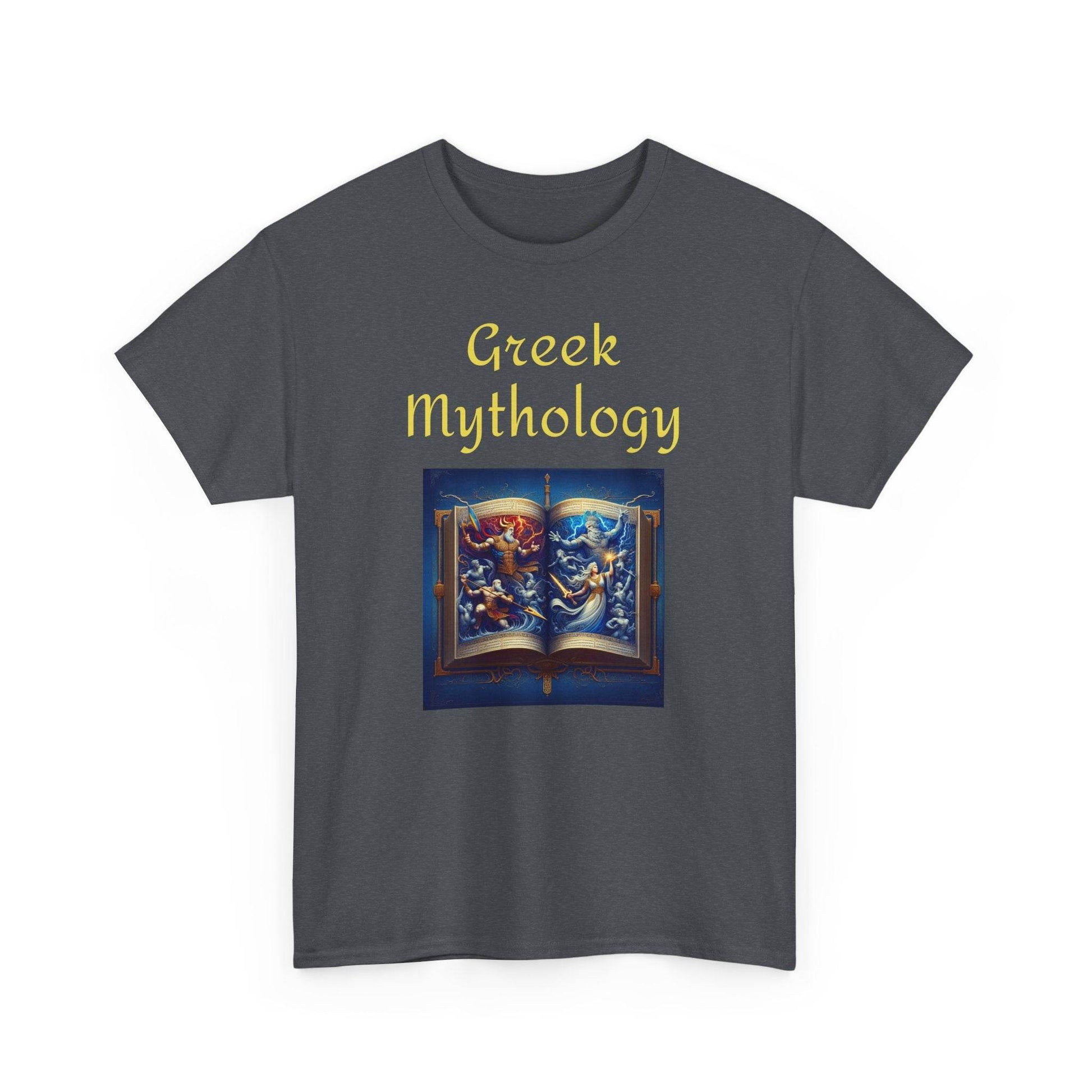 History - Graphic Tee - Unisex Heavy Cotton T-Shirt - Greek Mythology - The Dreamer's Bookshop.