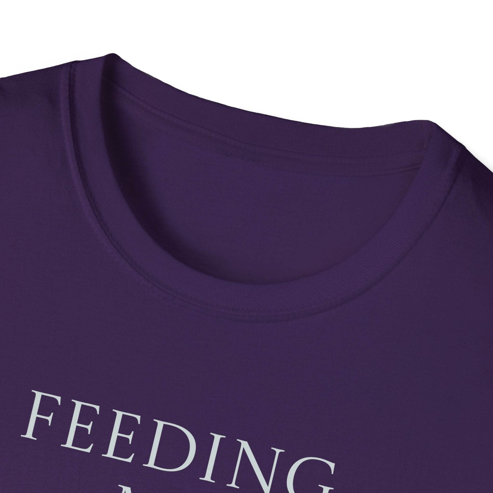 Unisex Softstyle T-Shirt - 'Feeding' - The Dreamer's Bookshop.