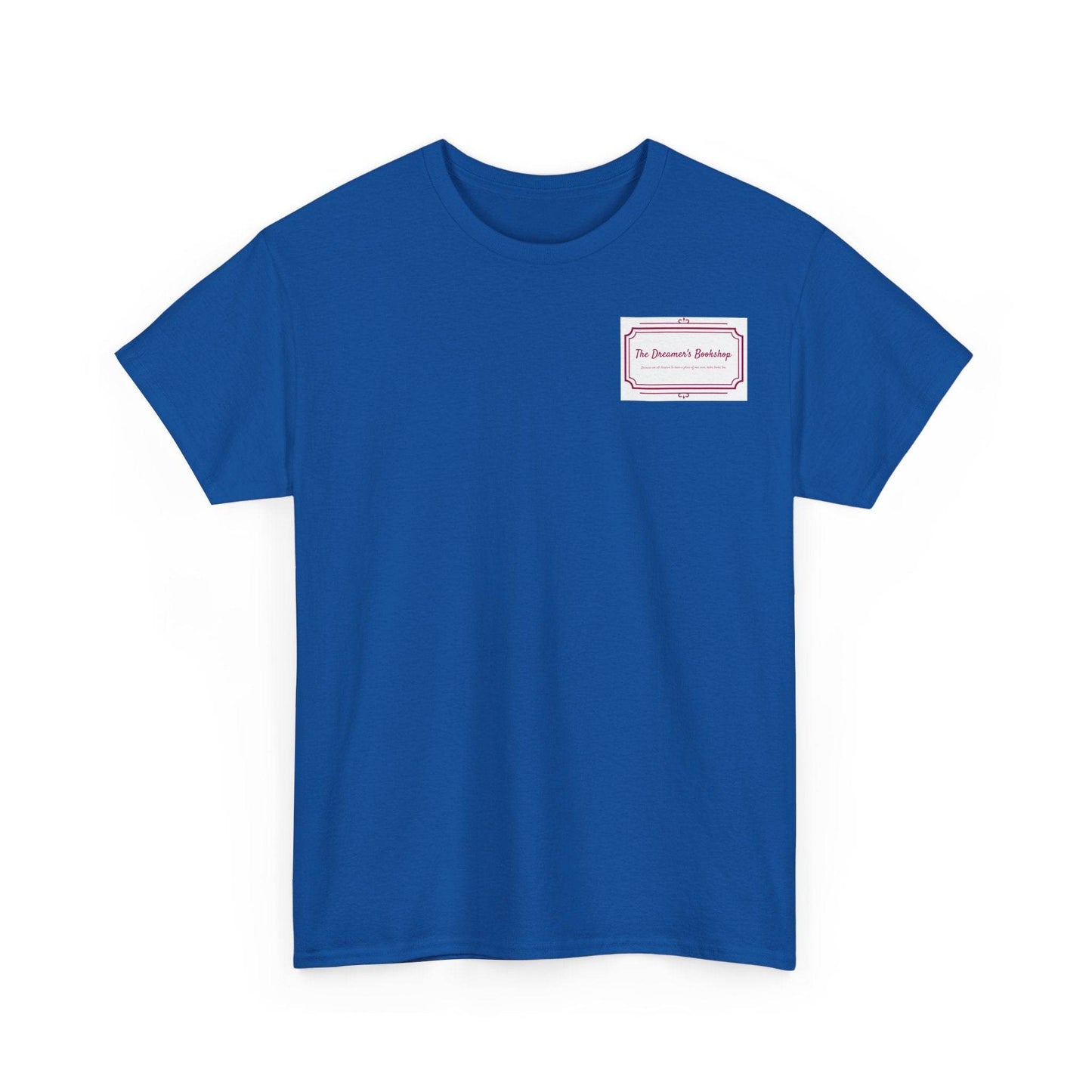 Personalized Unisex Heavy Cotton Tee - Perfect for Casual Days & Gifts - The Dreamer's Bookshop.
