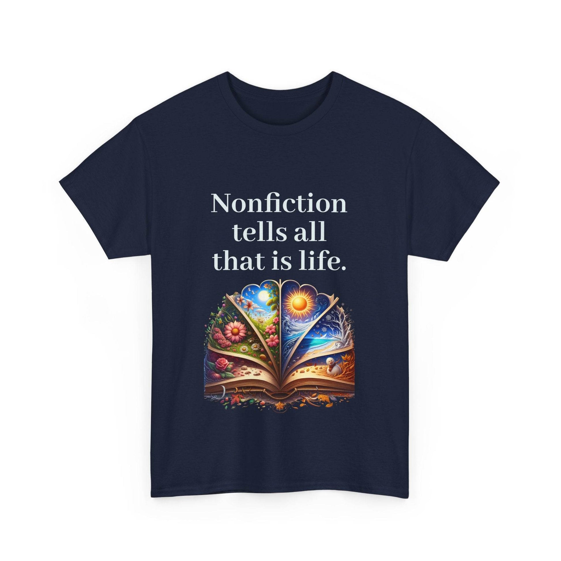 All that is Life - Unisex Heavy Cotton Tee - Nonfiction Books - The Dreamer's Bookshop.