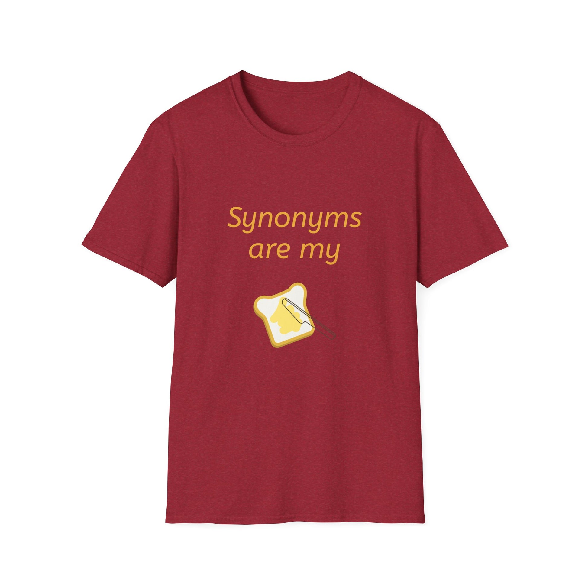 Funny "Synonyms Are My Jam" T-Shirt for Word Lovers - The Dreamer's Bookshop.