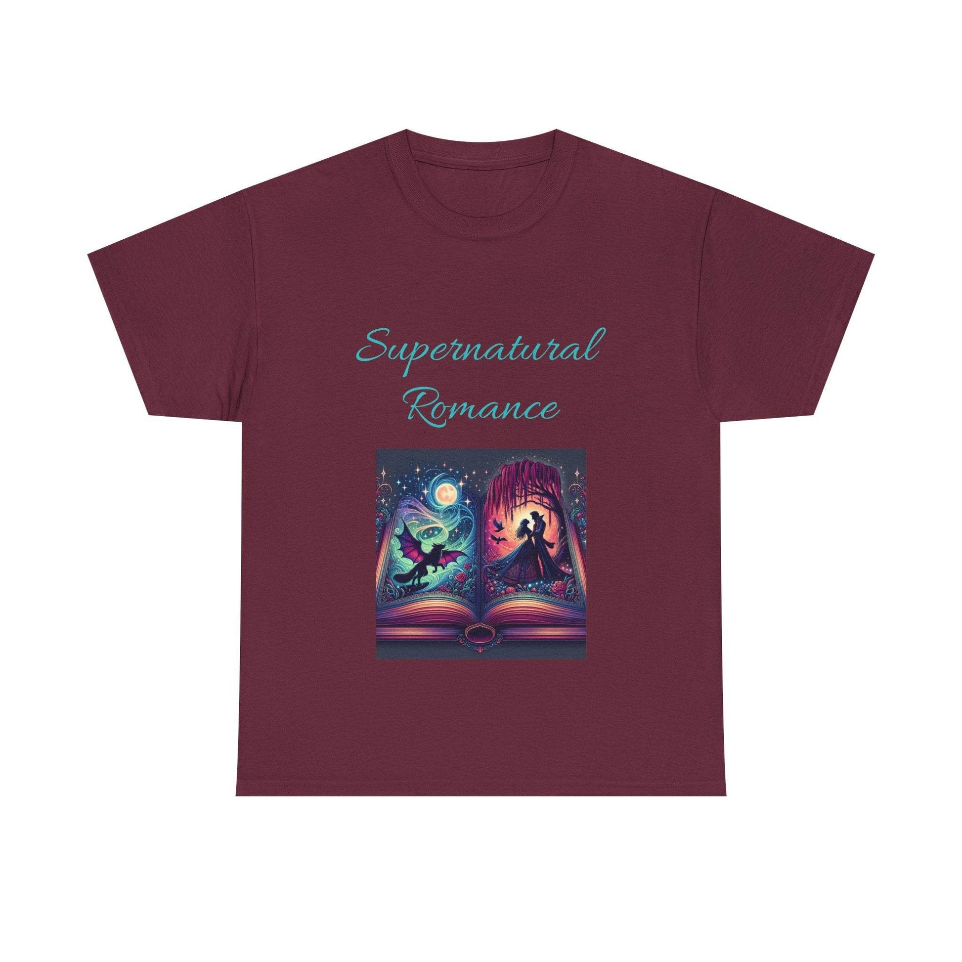 Fantasy - Unisex Heavy Cotton Tee - Supernatural Romance - The Dreamer's Bookshop.