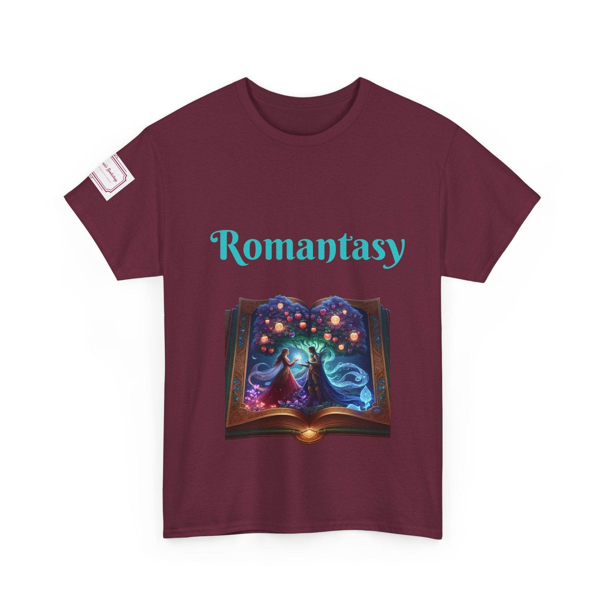 Fantasy - Graphic Unisex Heavy Cotton Tee - Romantasy Books - The Dreamer's Bookshop.