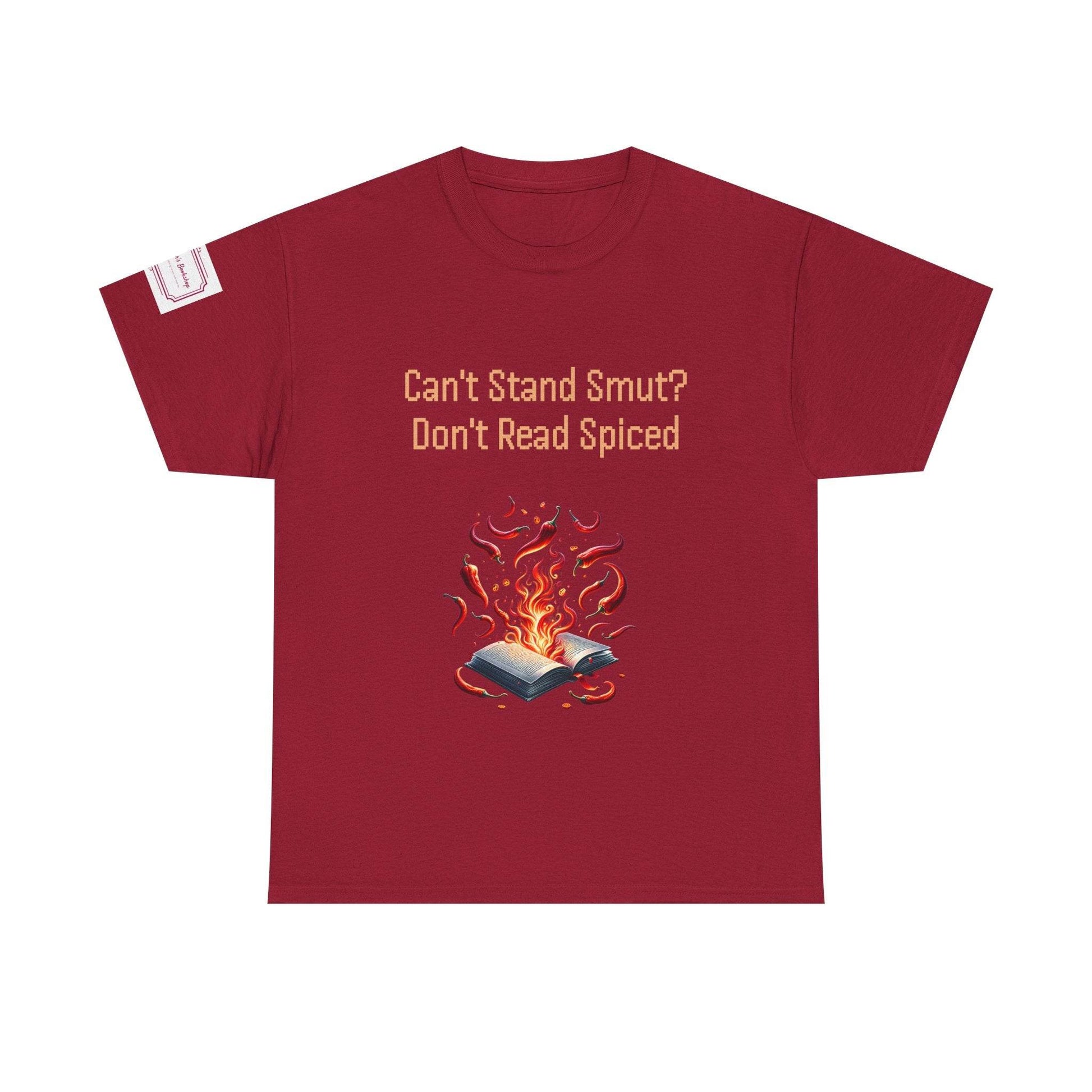 Can't Stand Smut? - Unisex Heavy Cotton Tee - Spiced Books - The Dreamer's Bookshop.