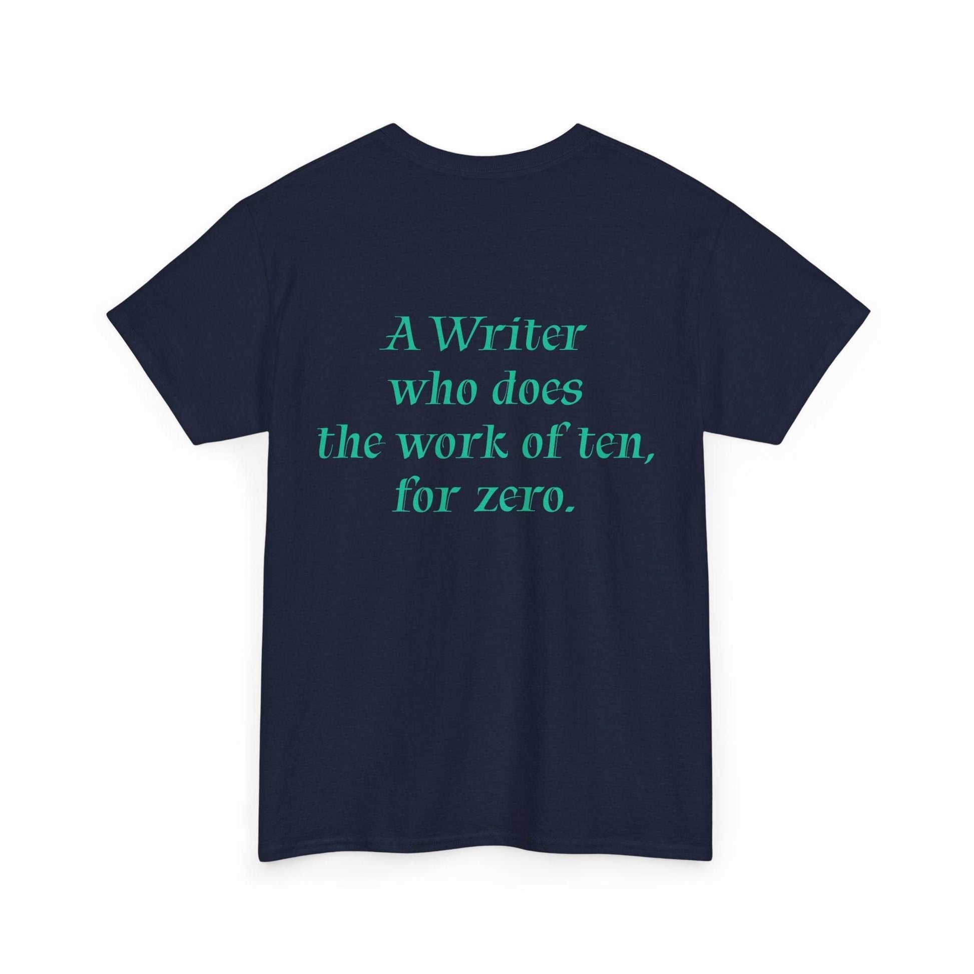 Indie Author - Unisex Heavy Cotton Tee - Creative Apparel - The Dreamer's Bookshop.