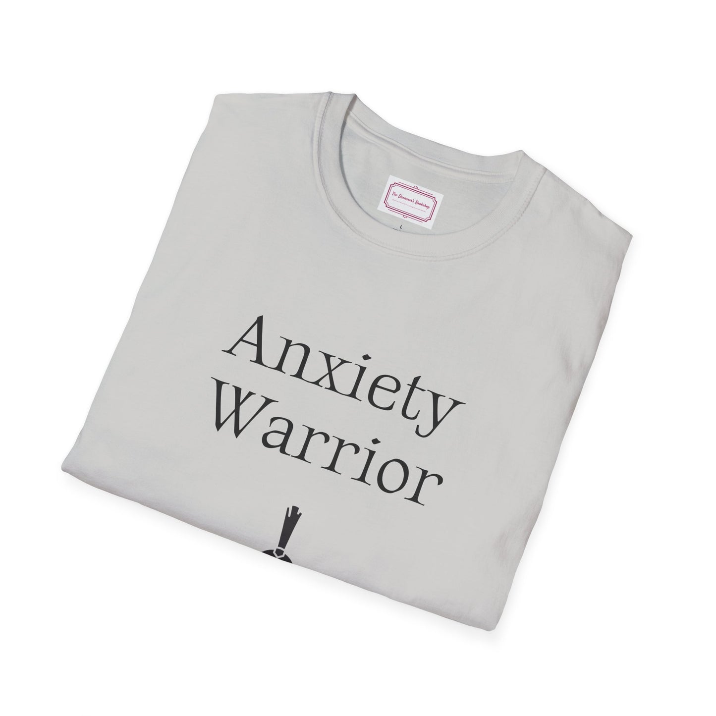 Anxiety Warrior Unisex Softstyle T-Shirt - Embrace Your Battles