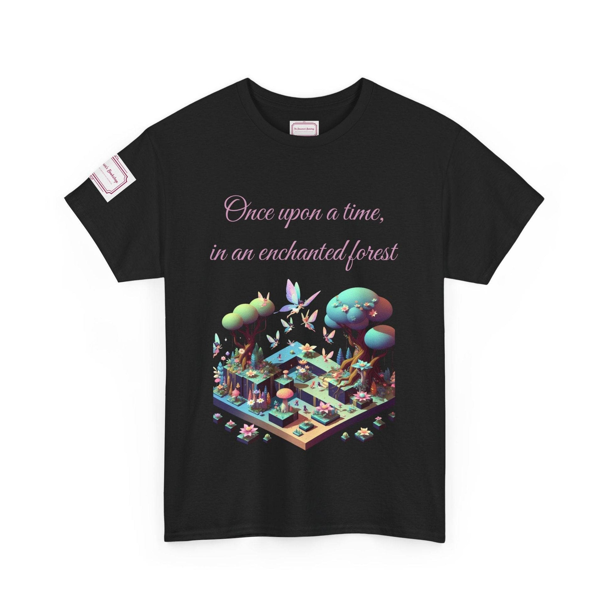 Enchanted Forest - Unisex Heavy Cotton Tee - Perfect for Book Lovers - The Dreamer's Bookshop.