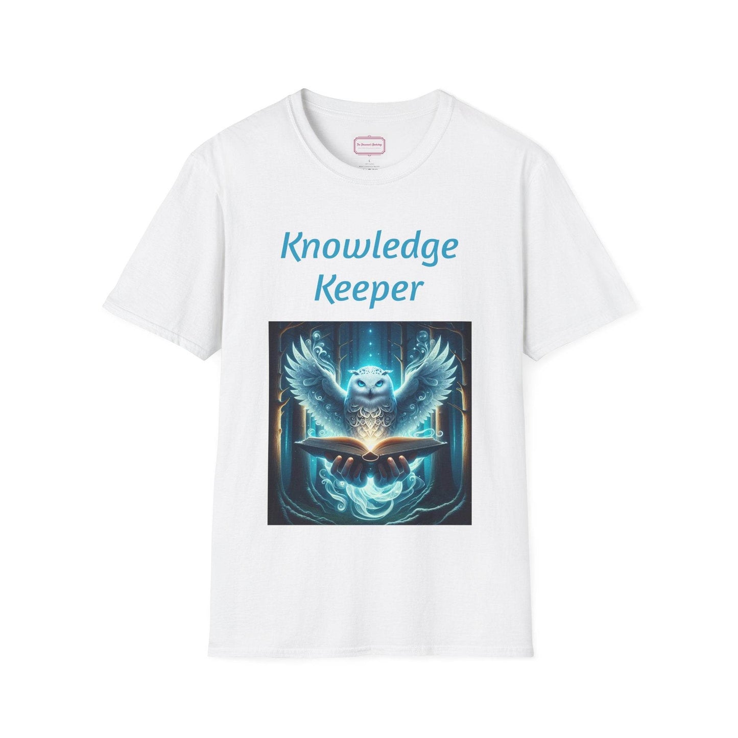 Knowledge Keeper Owl T-Shirt for Book Lovers - Proud Reader - The Dreamer's Bookshop.