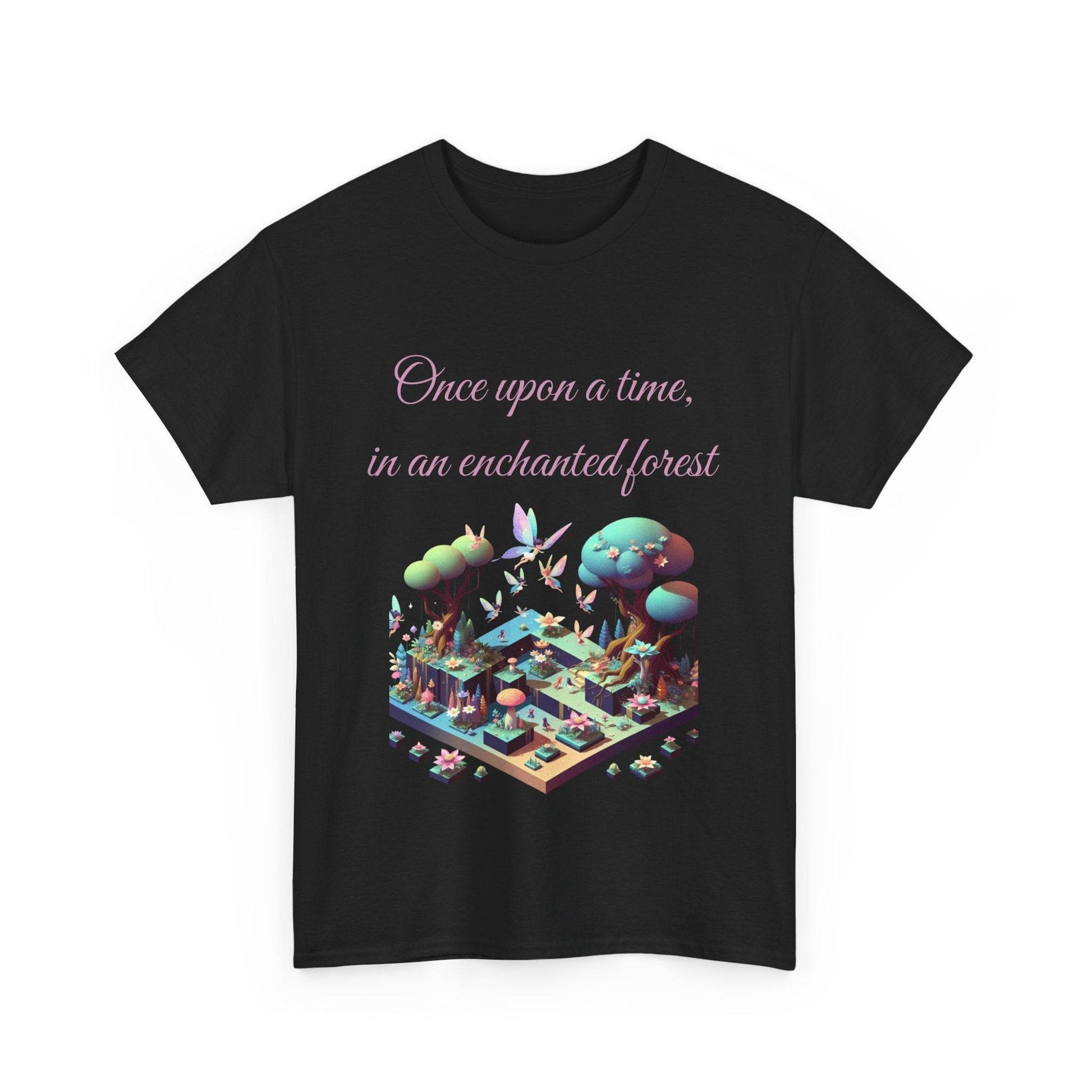Enchanted Forest - Unisex Heavy Cotton Tee for Book Lovers - The Dreamer's Bookshop.