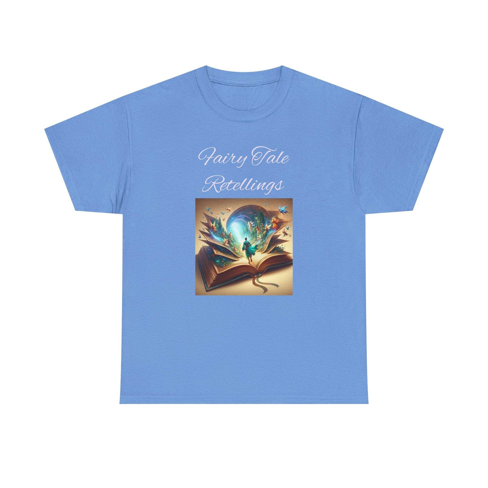 Fiction - Graphic Tee - Unisex Heavy Cotton T-Shirt - Fairy Tale Retellings - The Dreamer's Bookshop.