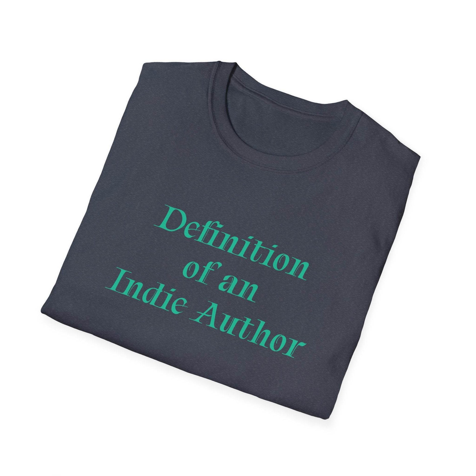 Unisex Softstyle T-Shirt - 'Indie Author' Inspirational - The Dreamer's Bookshop.