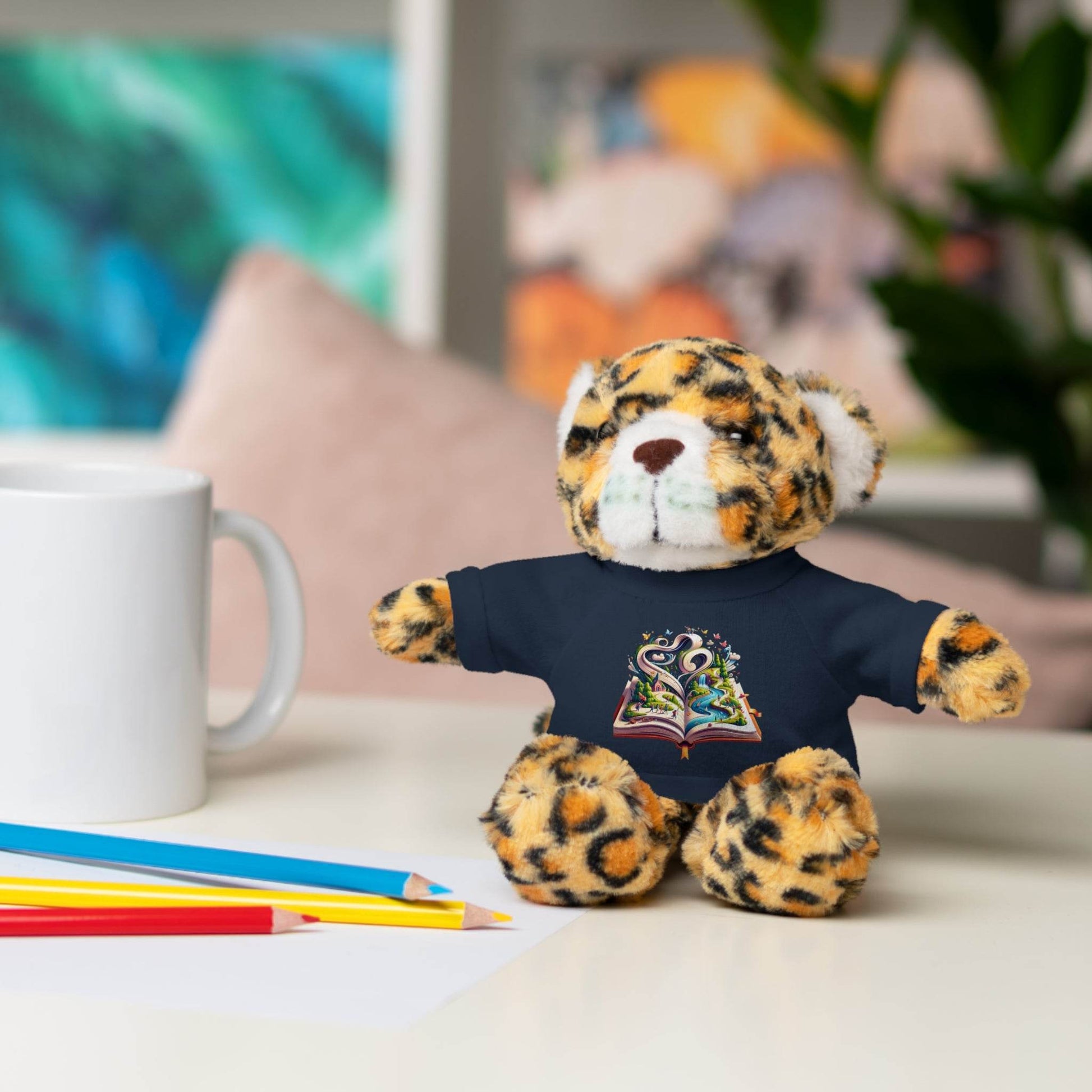 Personalized Stuffed Animal with Tee - Perfect Gift for Kids and Baby Showers - The Dreamer's Bookshop.