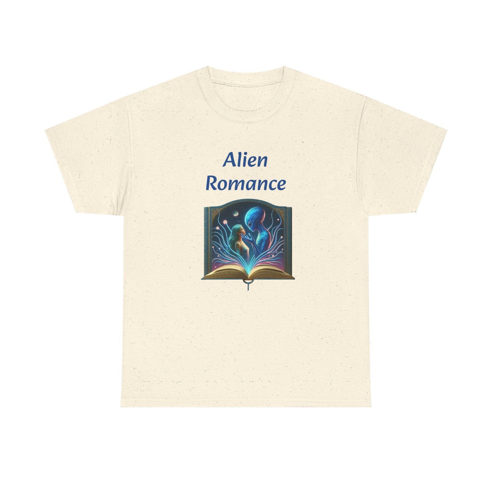 Sci-Fi - Graphic Tee - Unisex Heavy Cotton T-Shirt Alien Romance Books - The Dreamer's Bookshop.