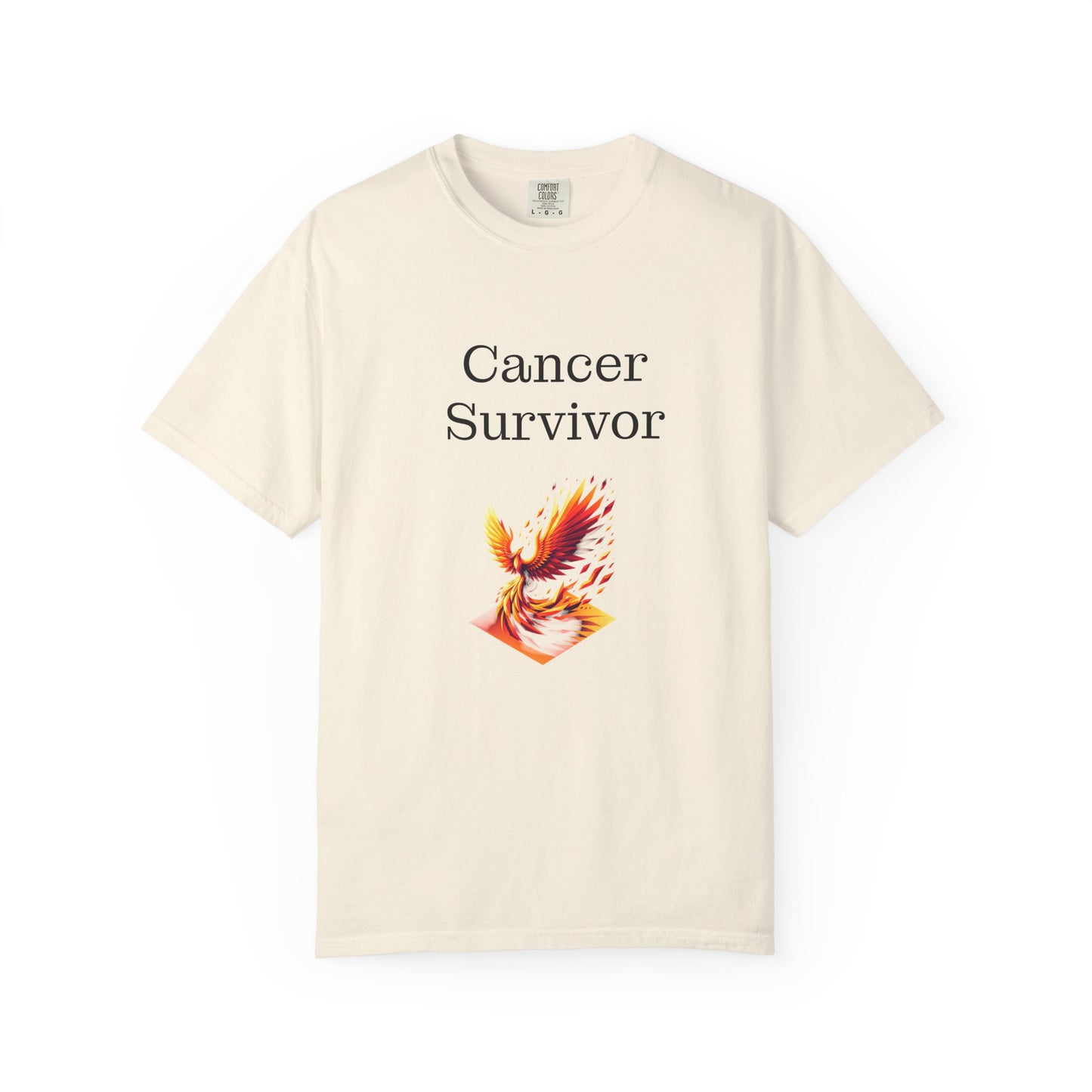 Cancer Survivor Unisex Garment-Dyed T-shirt - Inspirational Motivational Tee