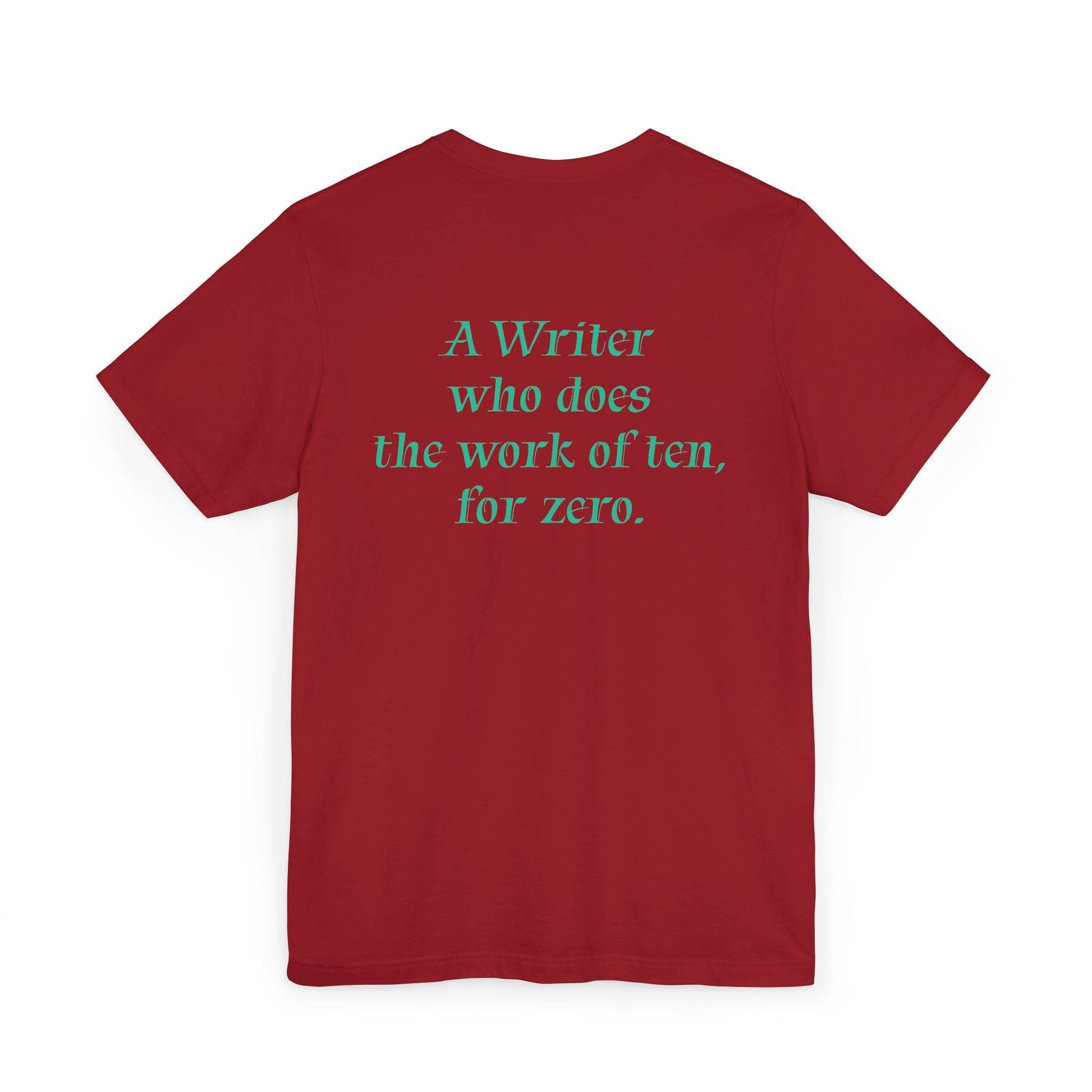 Unisex Jersey T-Shirt - 'Indie Author' Inspirational - The Dreamer's Bookshop.