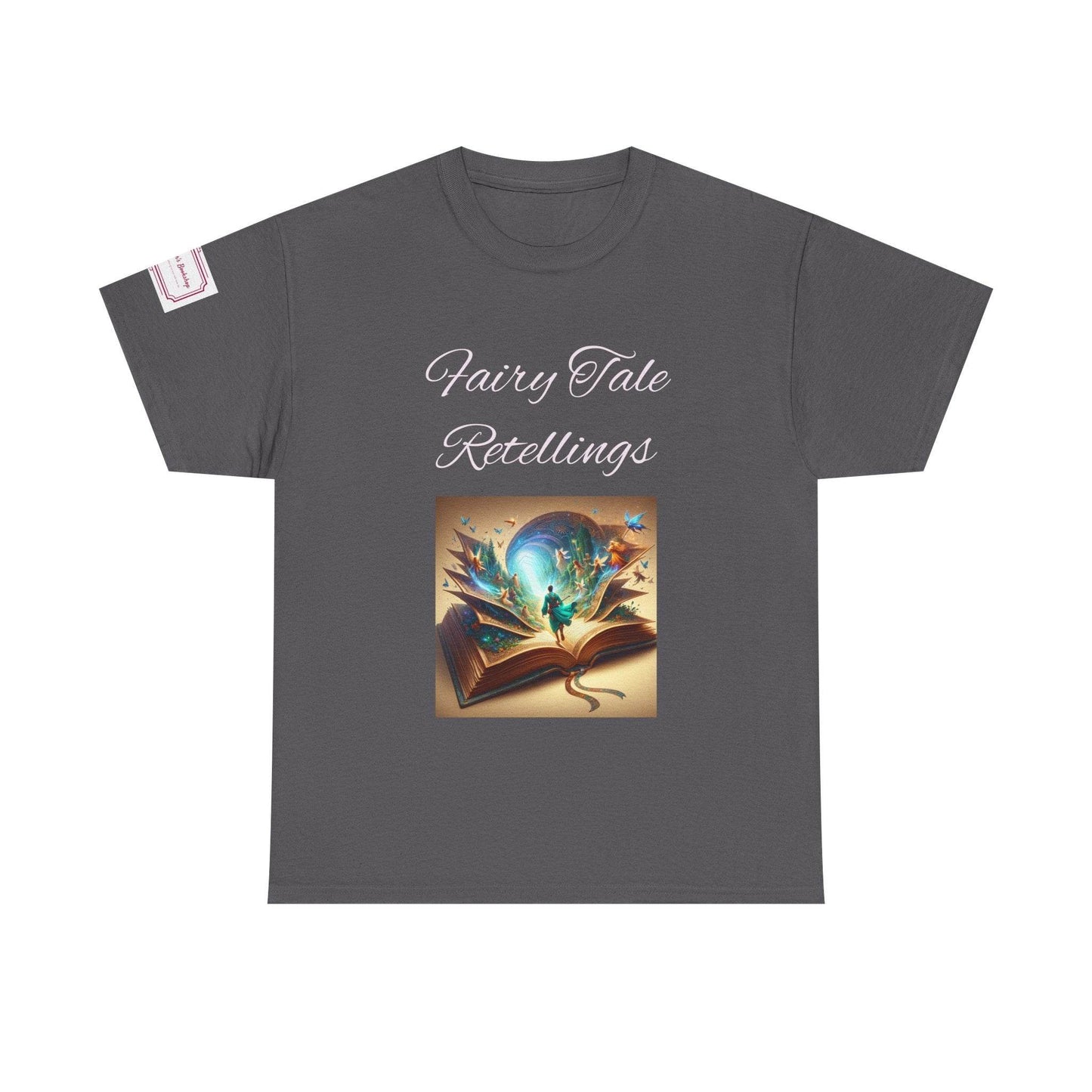 Fiction - Graphic Unisex Heavy Cotton Tee - Fairy Tale Retellings - The Dreamer's Bookshop.