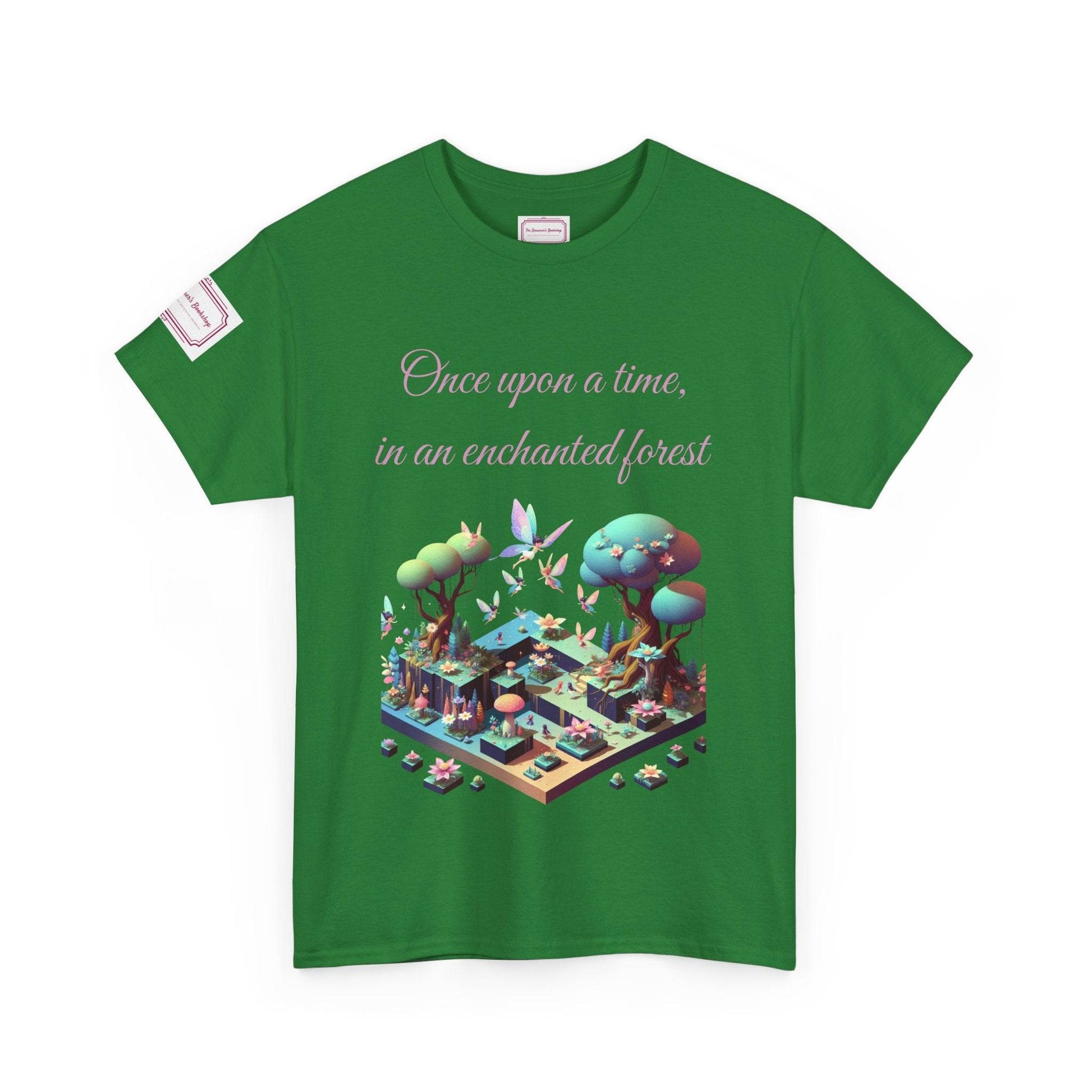 Enchanted Forest - Unisex Heavy Cotton Tee - Perfect for Book Lovers - The Dreamer's Bookshop.