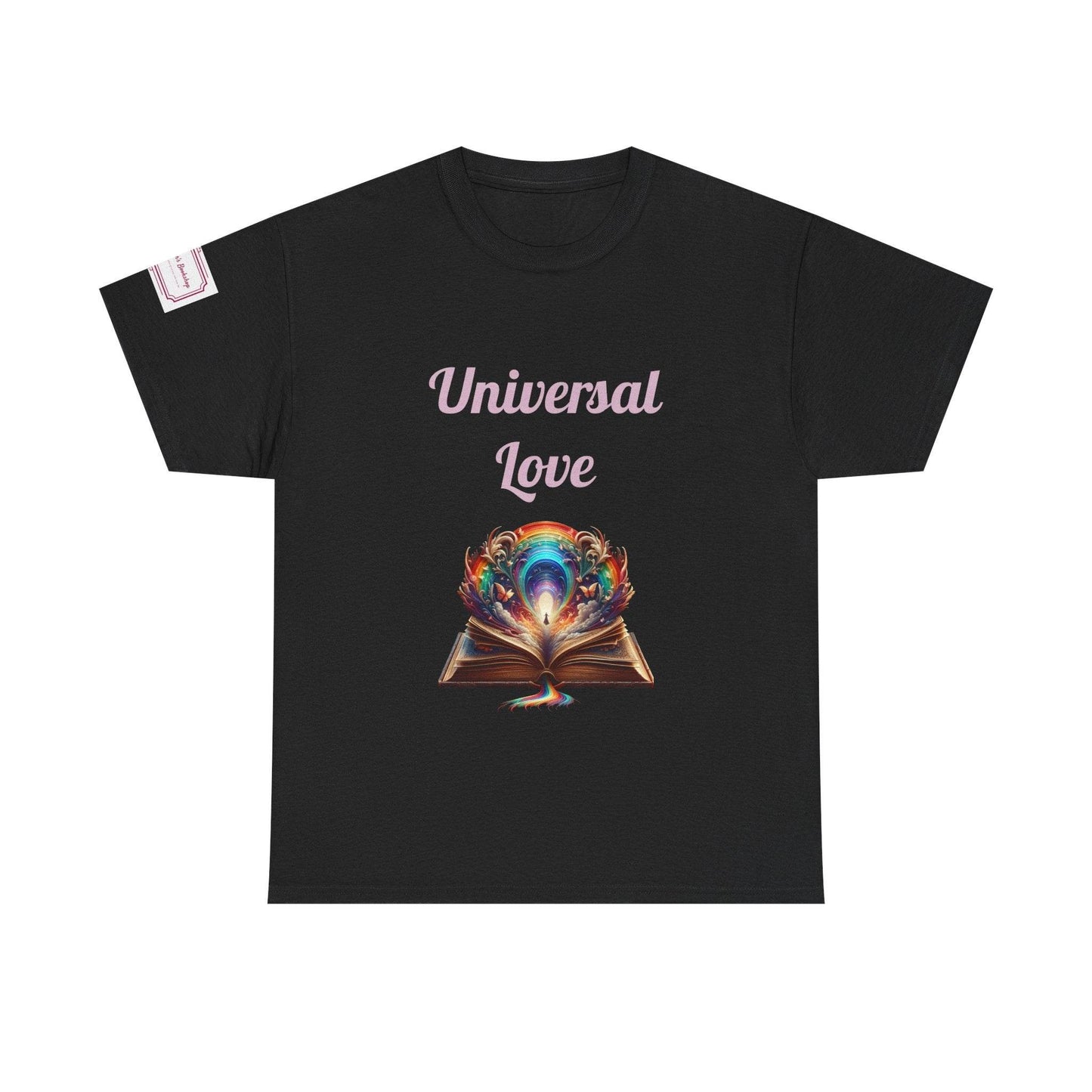 Universal Love - Graphic Unisex Heavy Cotton Tee - Queer Romance Books - The Dreamer's Bookshop.