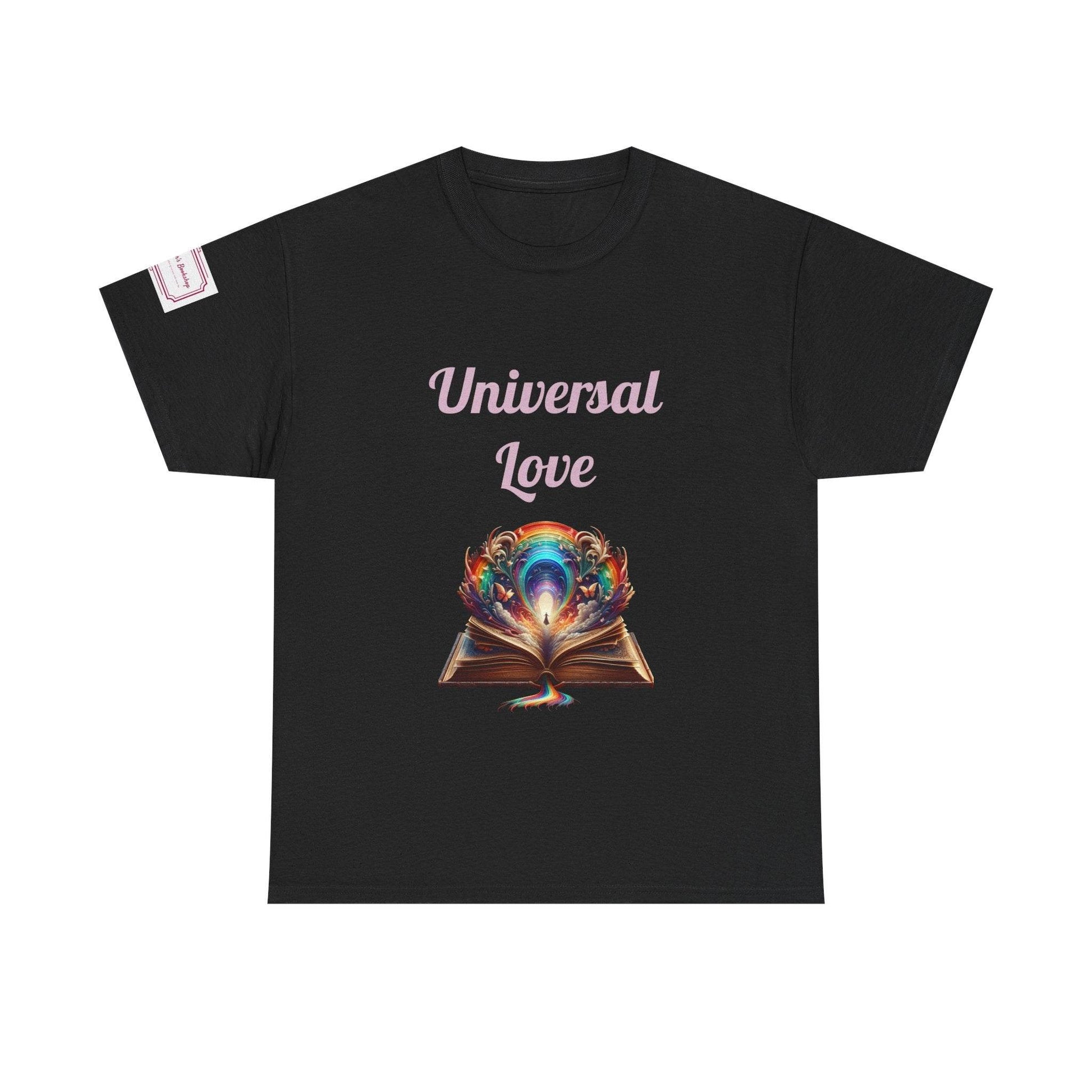 Universal Love - Graphic Unisex Heavy Cotton Tee - Queer Romance Books - The Dreamer's Bookshop.